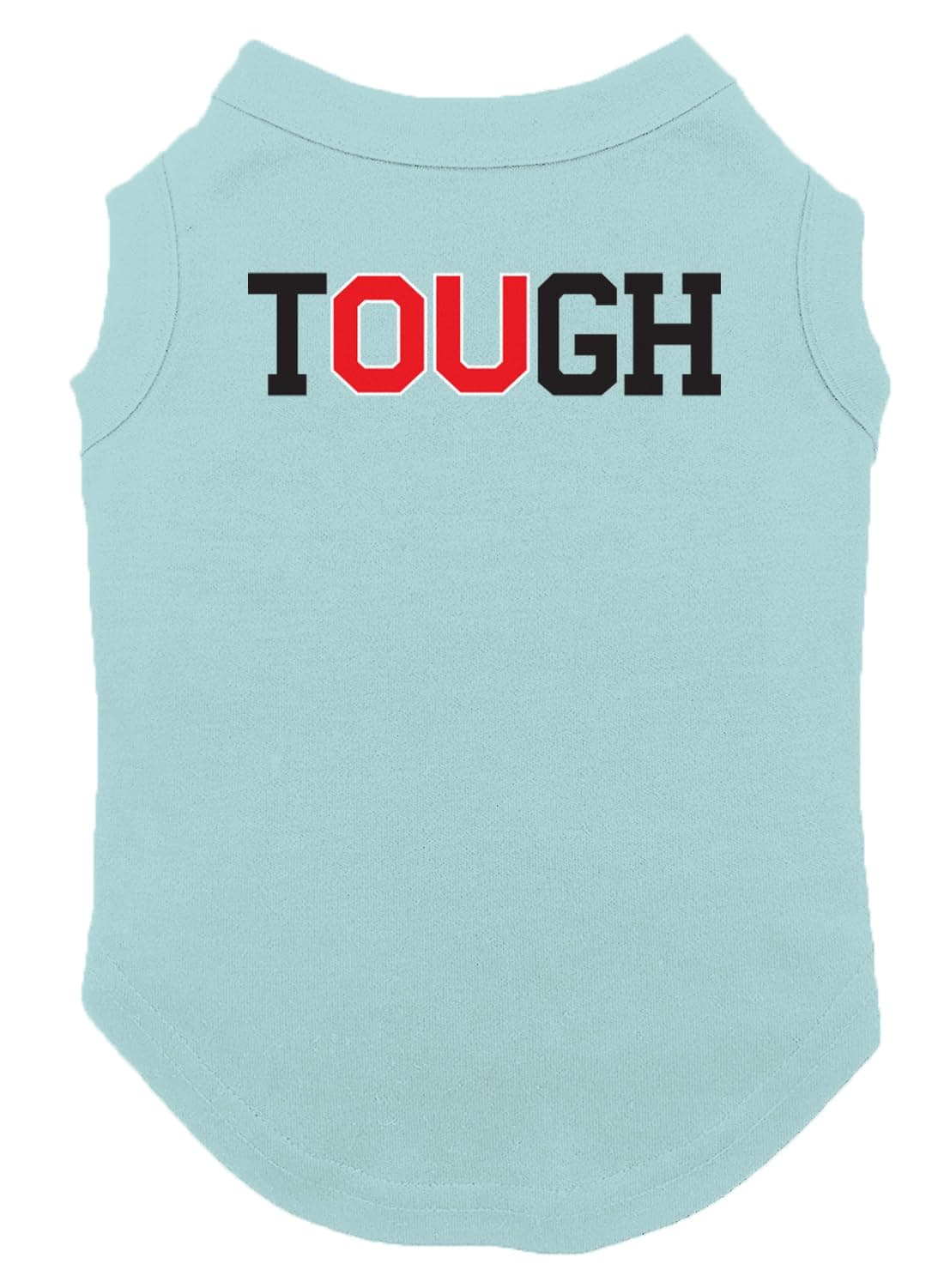 Oklahoma Tough - College Spirit Sports Dog Shirt (Chill, 2X-Large)