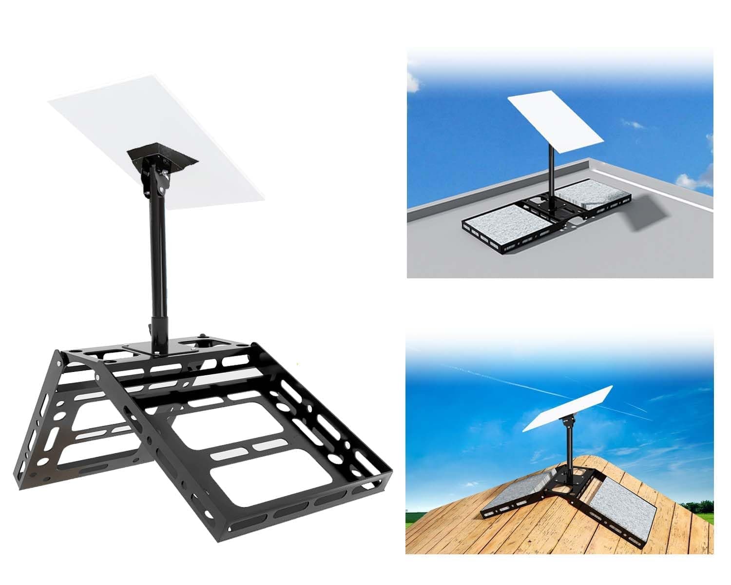 Starlink Standard 4/4X Roof Mount, Starlink Gen 3/4 Ridge Mount, Adjustable