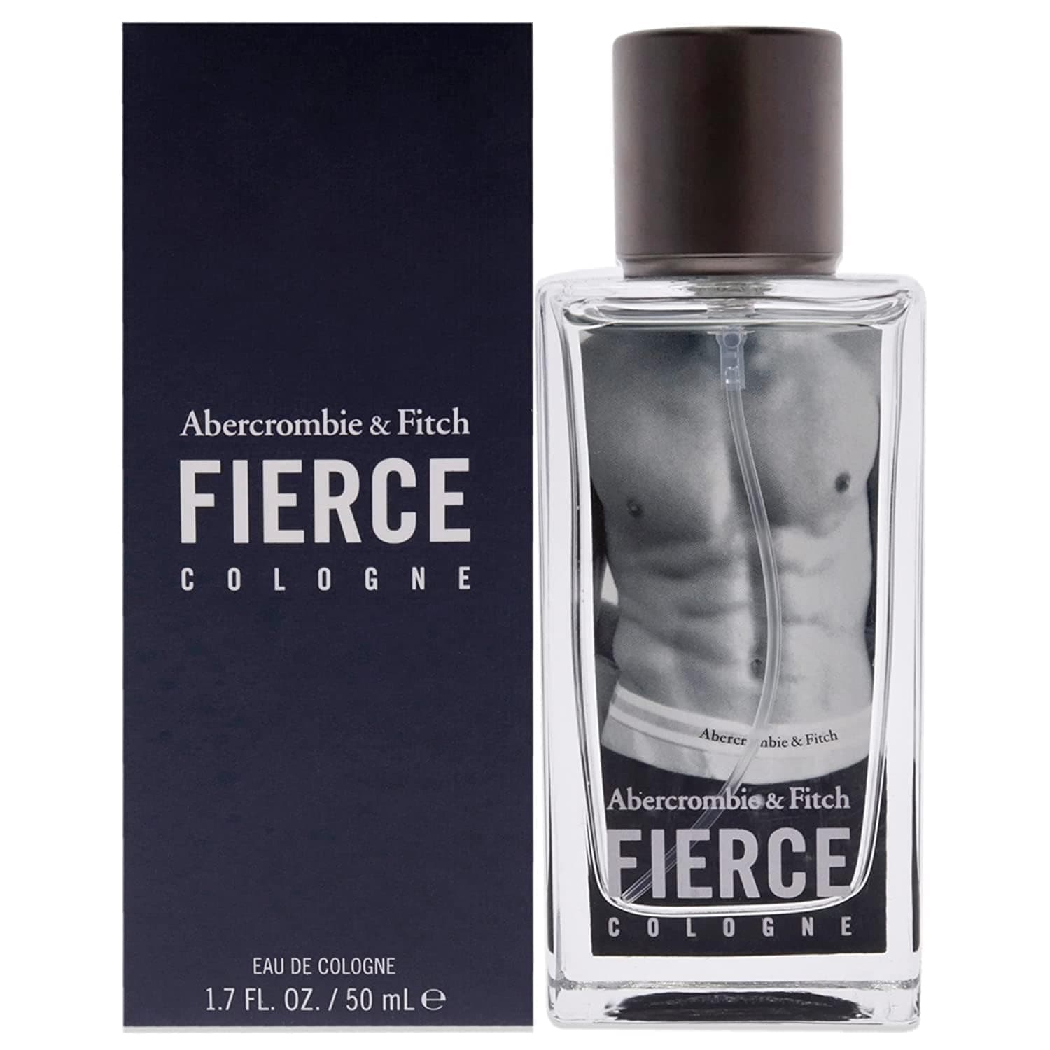 Abercrombie & Fitch Fierce Cologne Spray for Men, 1.7 Ounce