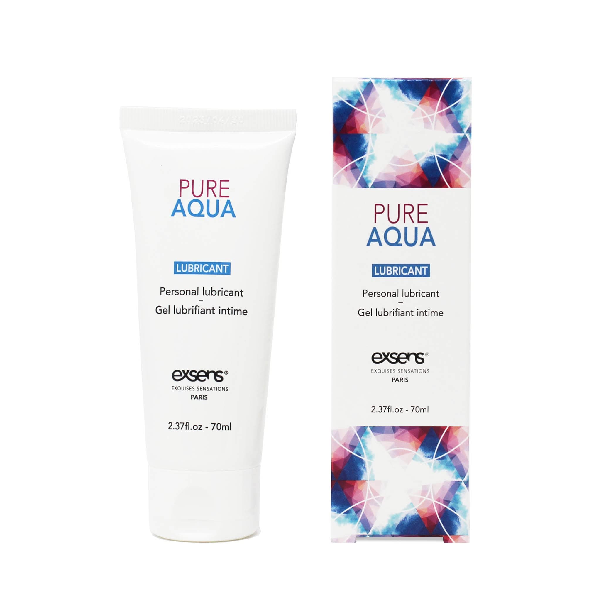 Exsens Pure Aqua Personal Lubricant, 2.37 fl.oz (70 mL)
