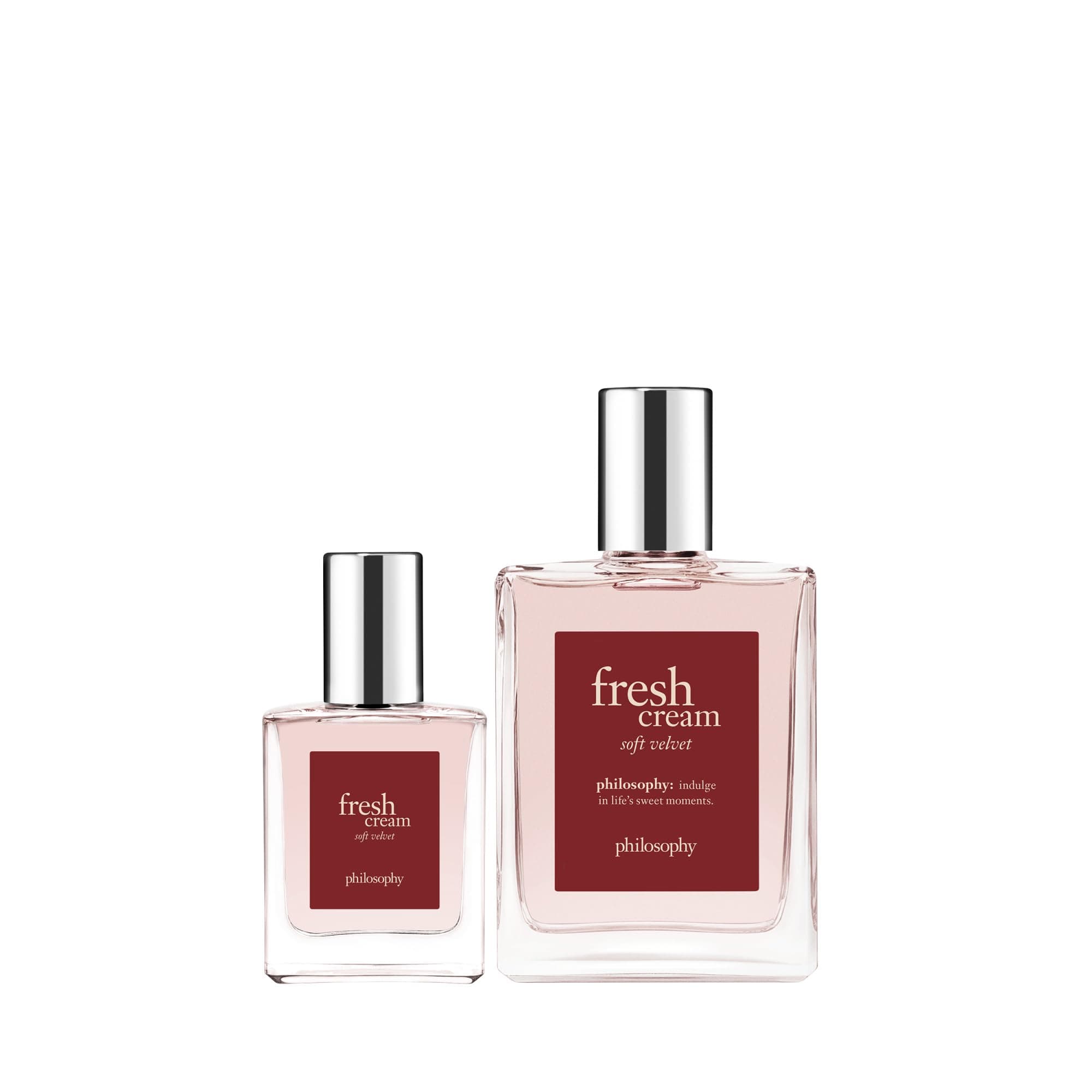 philosophy fresh cream soft velvet eau de toilette for women duo gift set