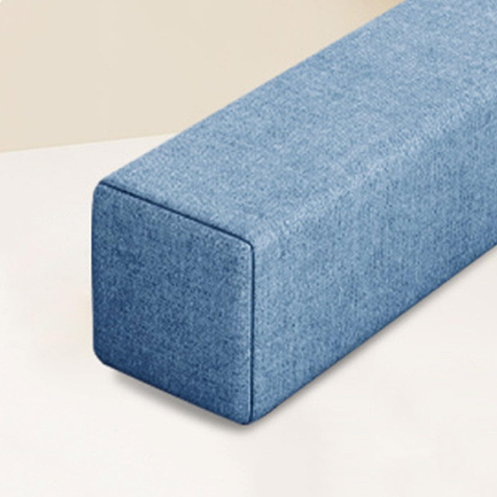 Bed Gap Filler for King Full Twin Mattress, Eadboard Gap Filling Support Pillow, Cotton Linen Mattress Extender Filler for Headboard Wall Gap, Cushion with Removable Cover(135x5x5cm/53x2x2in,#5)