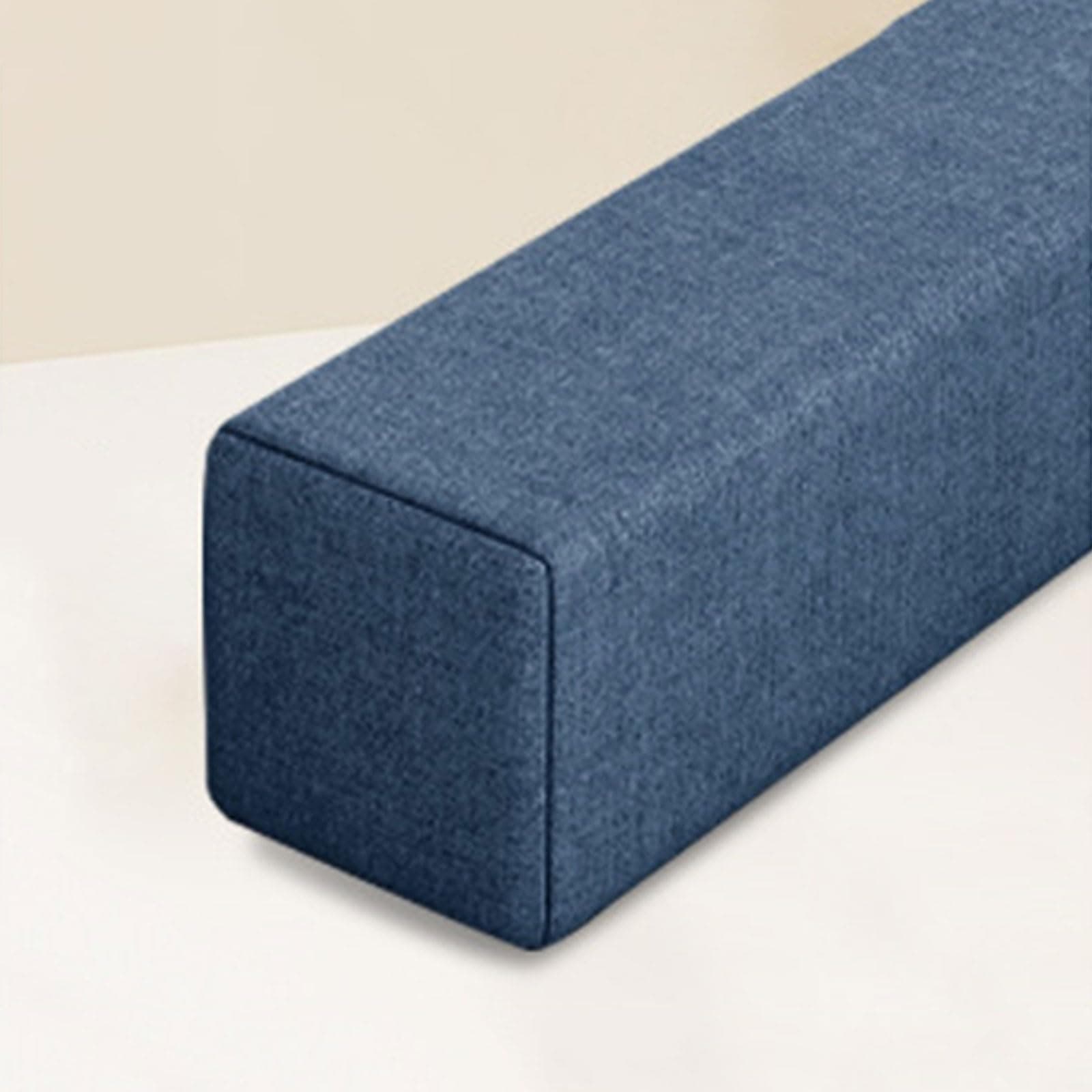 Bed Gap Filler for King Full Twin Mattress, Eadboard Gap Filling Support Pillow, Cotton Linen Mattress Extender Filler for Headboard Wall Gap, Cushion with Removable Cover(135x5x12cm/53x2x5in,#2)
