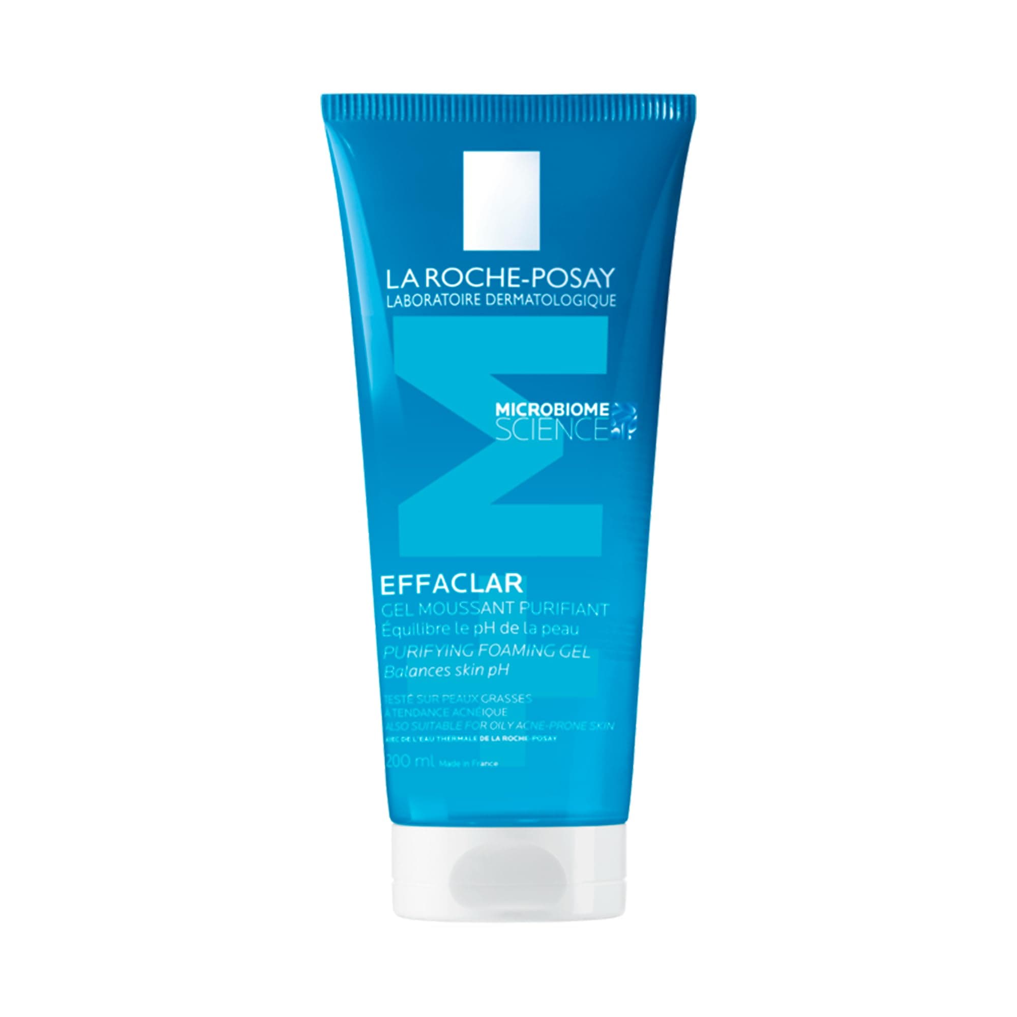 La Roche-Posay Face Wash, Effaclar Gel Cleanser for Acne & Oily Skin, 200mL