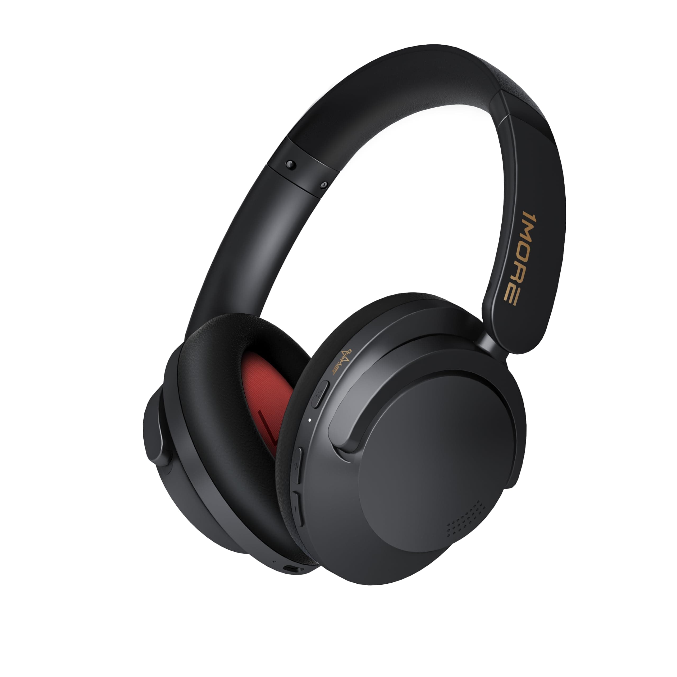 1MORE SonoFlow Pro Casque Sans fil, Casque antibruit Actif supra-auriculaire, Écouteur Bluetooth 5.4 avec LDAC, Audio Sans Fil Haute Résolution, 100Heures, Ajustement Confortable, Appels Clairs (Noir)