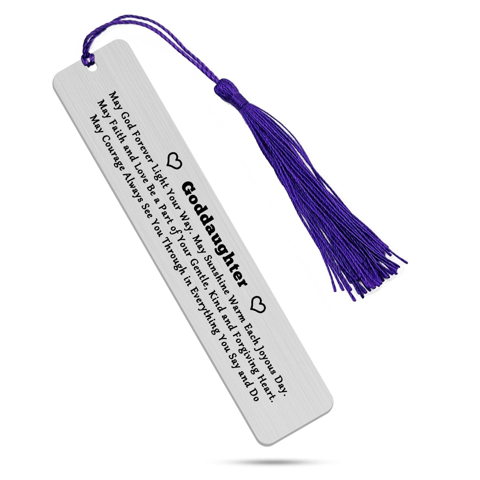 to My Goddaughter Gifts Goddaughter Bookmarks from Godmother Godfather Confirmation Gifts for Teenage Girl Baptism Gifts Religious Gift Goddaughter Bookmarks Gifts for Goddaughter