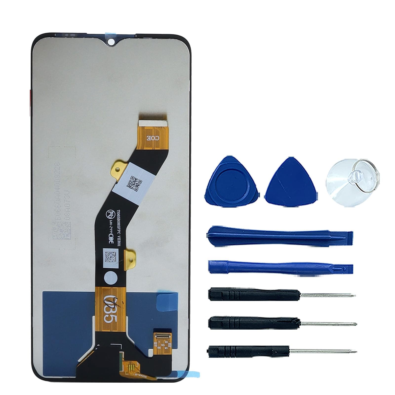 Ygpmoiki LCD Display Touch Screen Digitizer Assembly Replacement for Cricket Debut S3 U572AC 6.58"