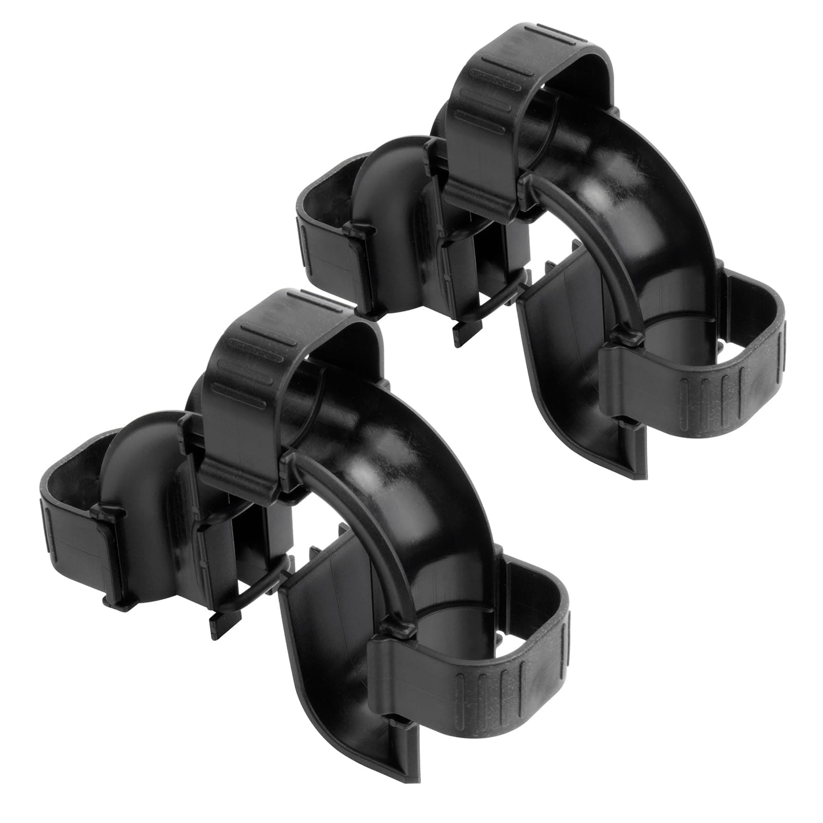 Dimakung Rim Connector for Fluval High Performance Canister Filter FX4 FX5 FX6 Replacement Part, Aquarium Fish Tank Ribbed Hose Rim Connector & Clips Bracket Adapter-2 PCS