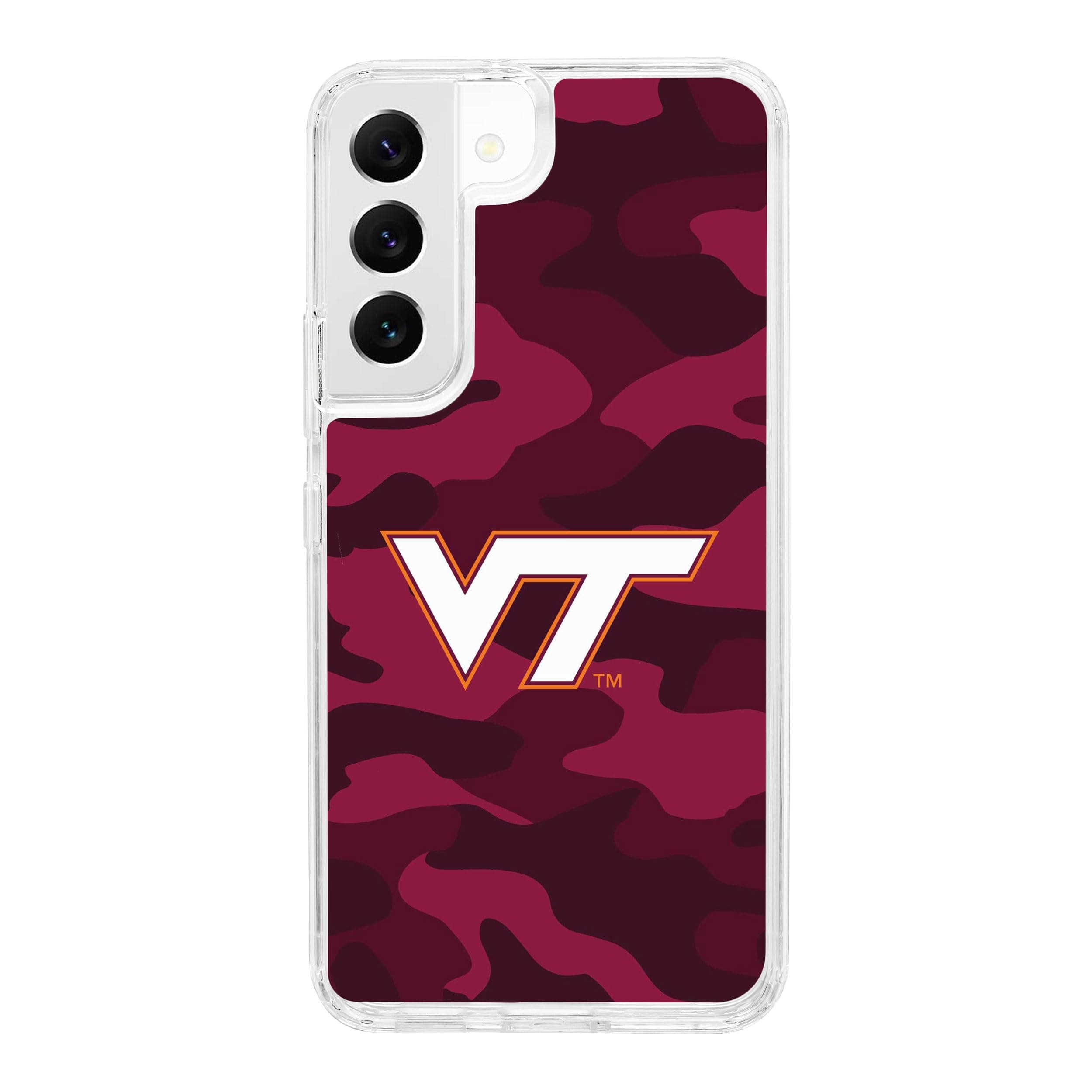 Affinity Bands Virginia Tech Hokies HD Phone Case Compatible with MagSafe Samsung Galaxy S25+ (Camo)