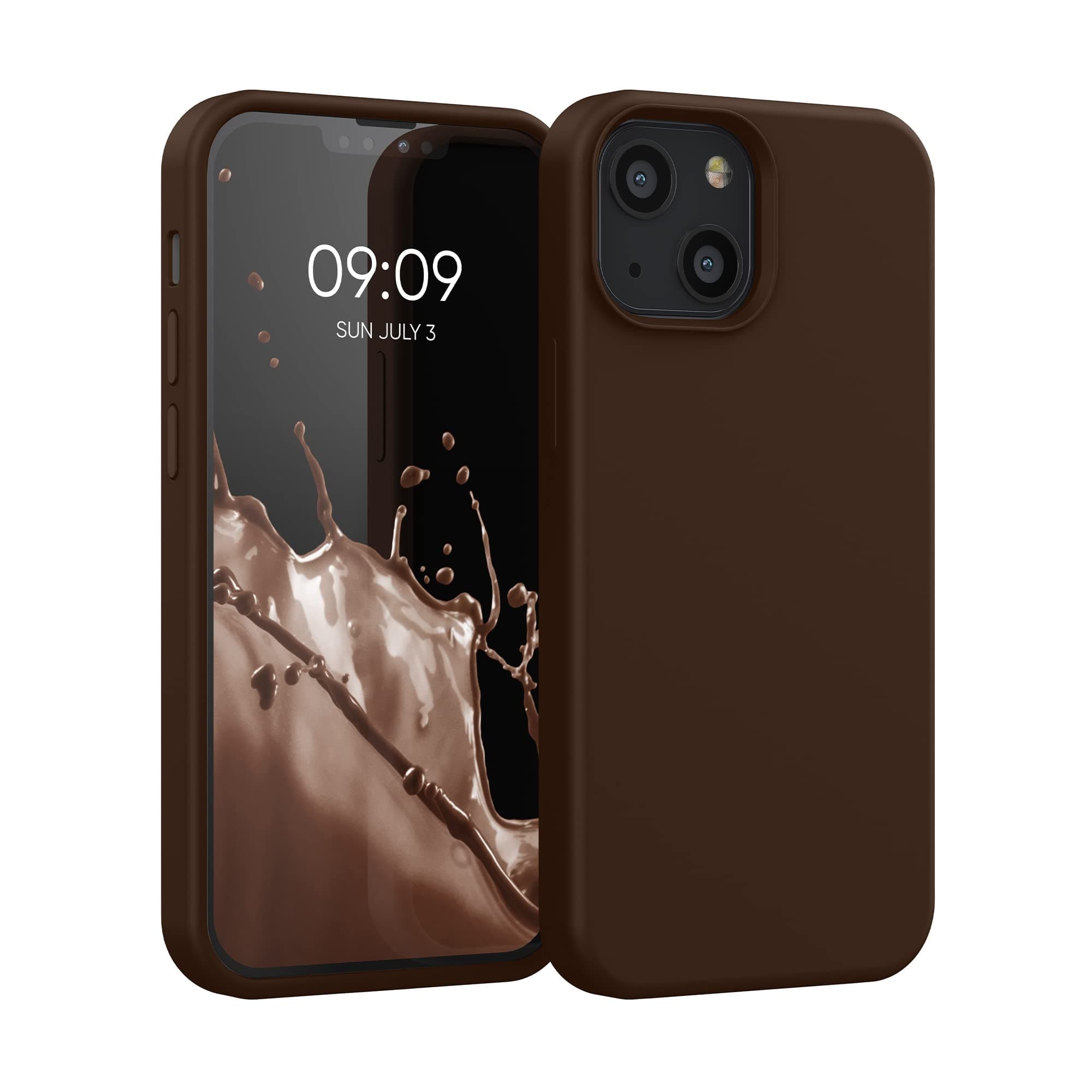 kwmobile Case Compatible with Apple iPhone 13 mini Case - TPU Silicone Phone Cover with Soft Finish - Navy Blue