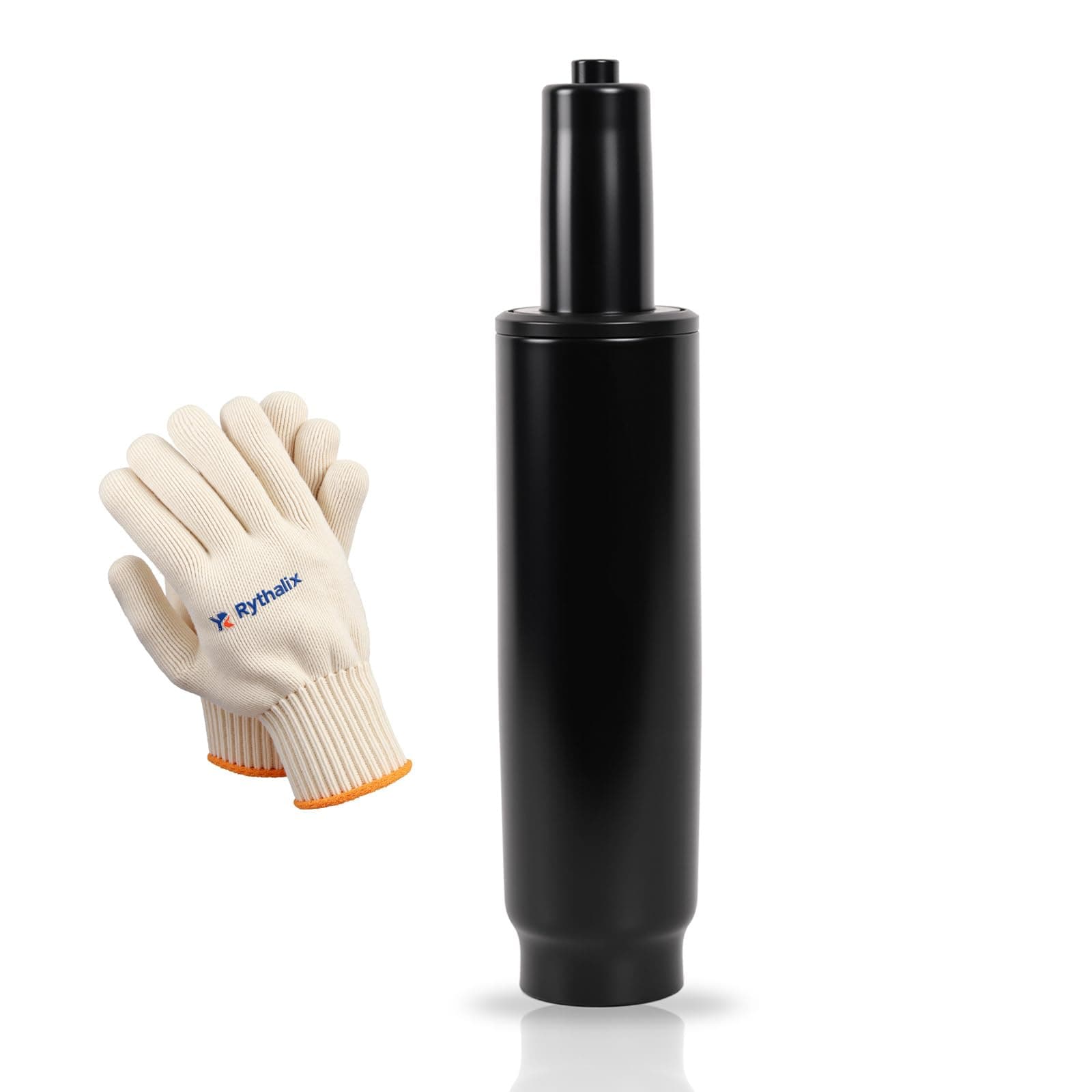 Office Chair Cylinder Replacement (Polished Steel, 3.9‘’ Height Range)