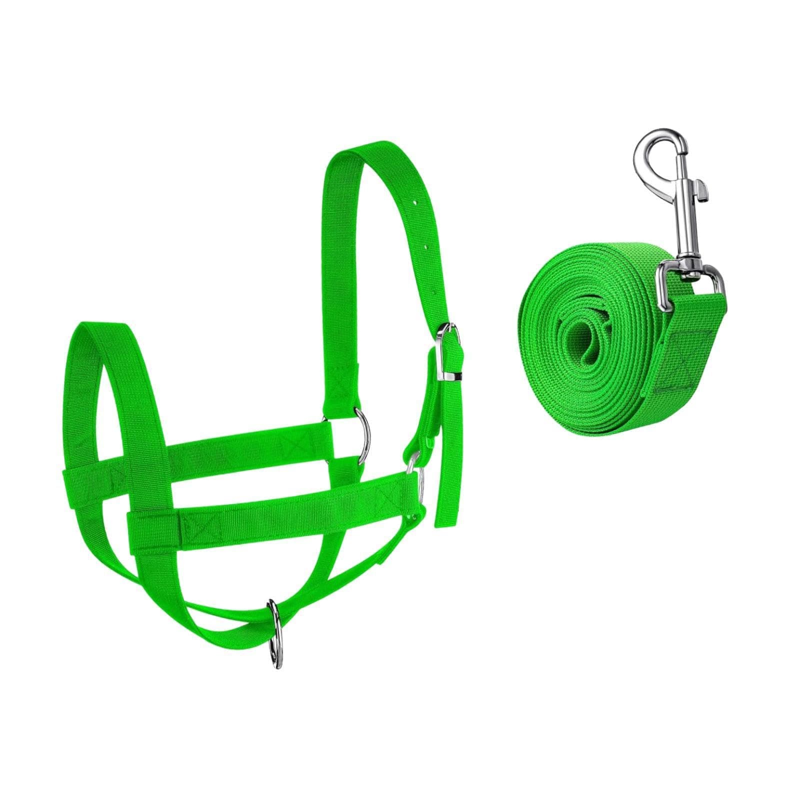 QSTDGVPW Nylon Cow Halter Halter Cow Wide Sheep Modern Livestock Horse Equipment Supply Halter Harness