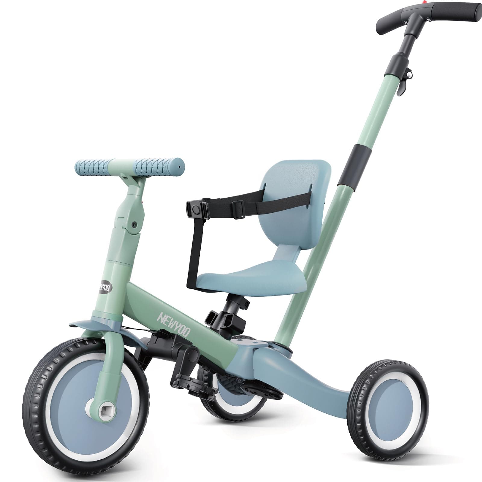 newyoo TR007 5-in-1 Tricycle for Toddlers 1-3, Toddler Bike, Birthday Gift