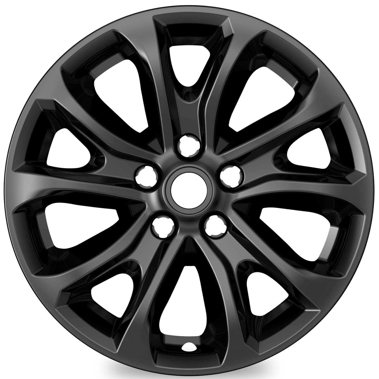 4-Pack Wheel Skins Compatible with Chevrolet Equinox 2018 2019 2020 2021, 17" 17 inch Alloy Wheel, 18-21 Chevy Equinox Wheel Rim Covers, Hubcaps Replacement