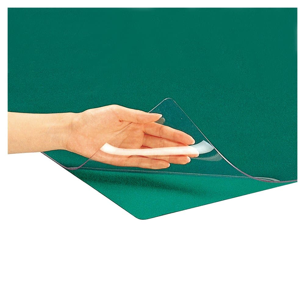 Plus 40-958 Desk Mat, Bookshelf Type, Underlayer, Single Sided, Non-Transferred, Glossy, 35.0 x 16.5 inches (890 x 420 mm)