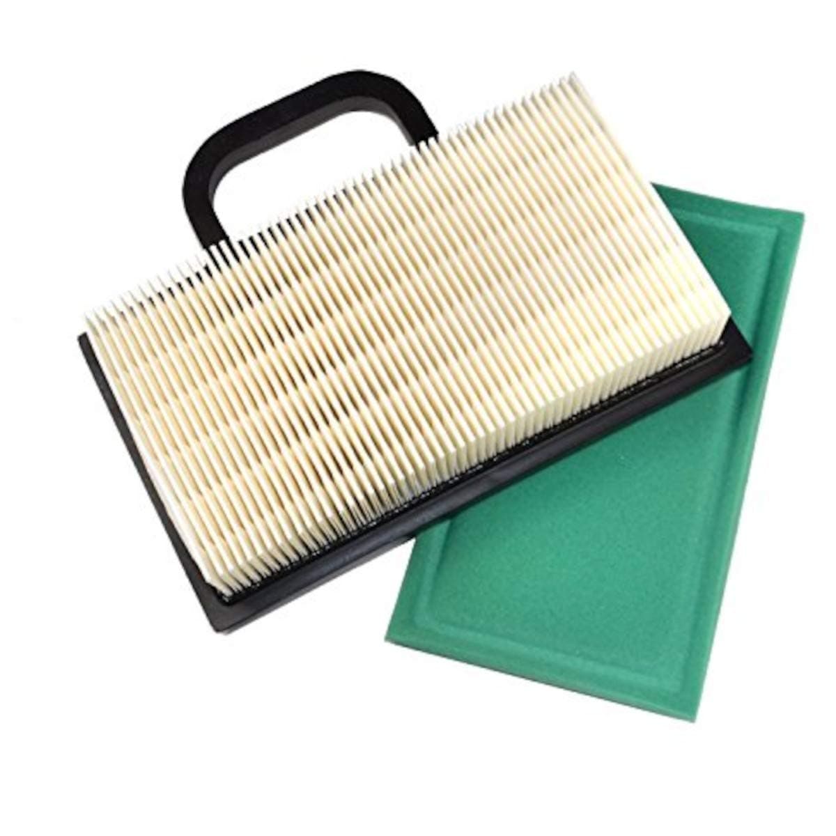 HQRP Air Filter Cartridge w/Pre-cleaner for Husqvarna LGT2654 GTH2448T YTH2242T YTH2348 YTH2448T YTH2454T (2006-05) Riding Mower, 531307044 / 499486S Replacement + HQRP Coaster