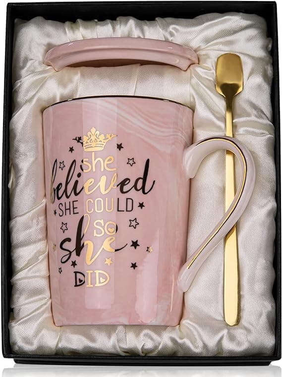 Graduation Gifts for Women Her 2026 - She Believed She Could So She Did Mug