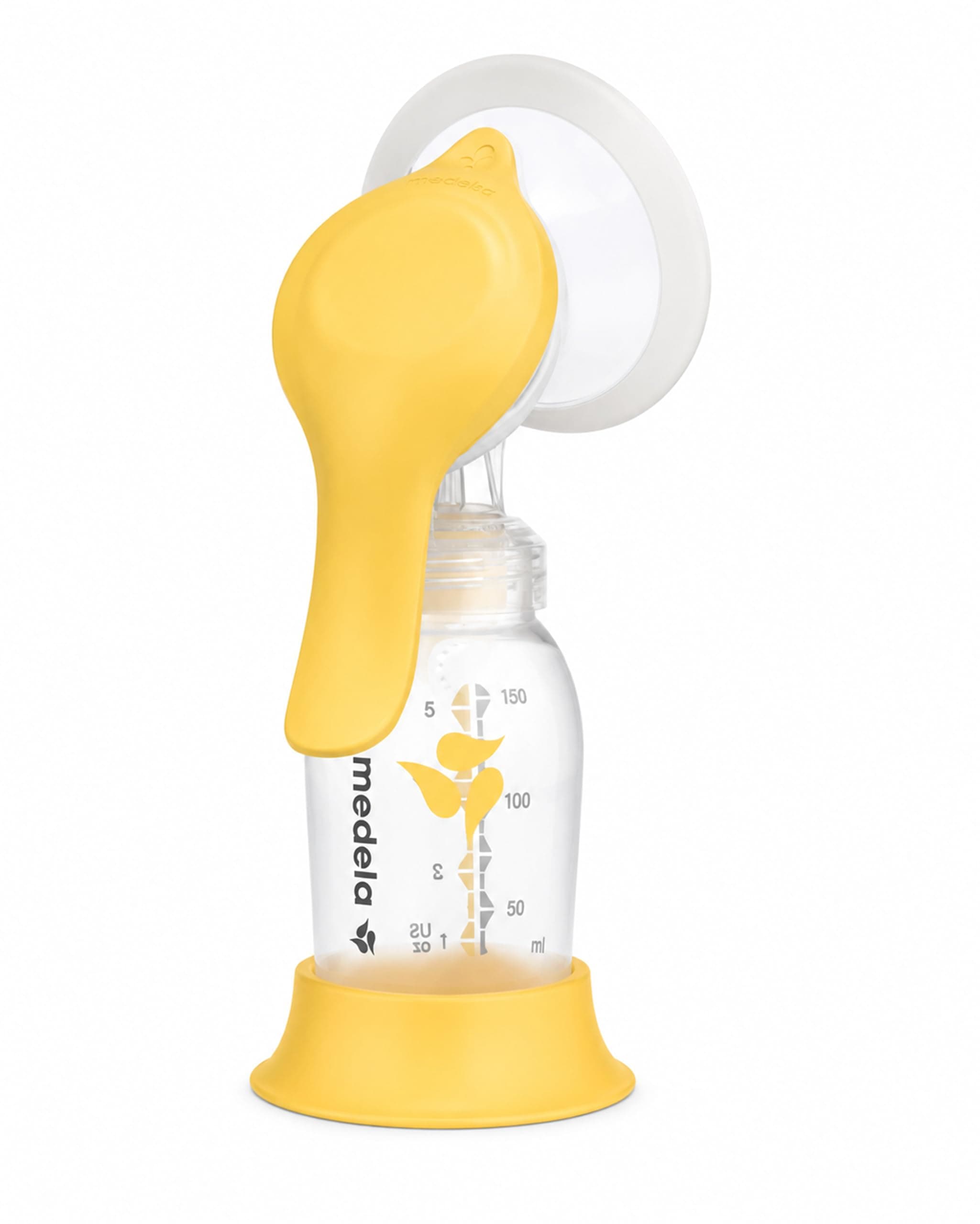 Medela Harmony Manual Breast Pump, Compact Swiss Design with PersonaFit Flex Shields and Medela's 2-Phase Expression Technology