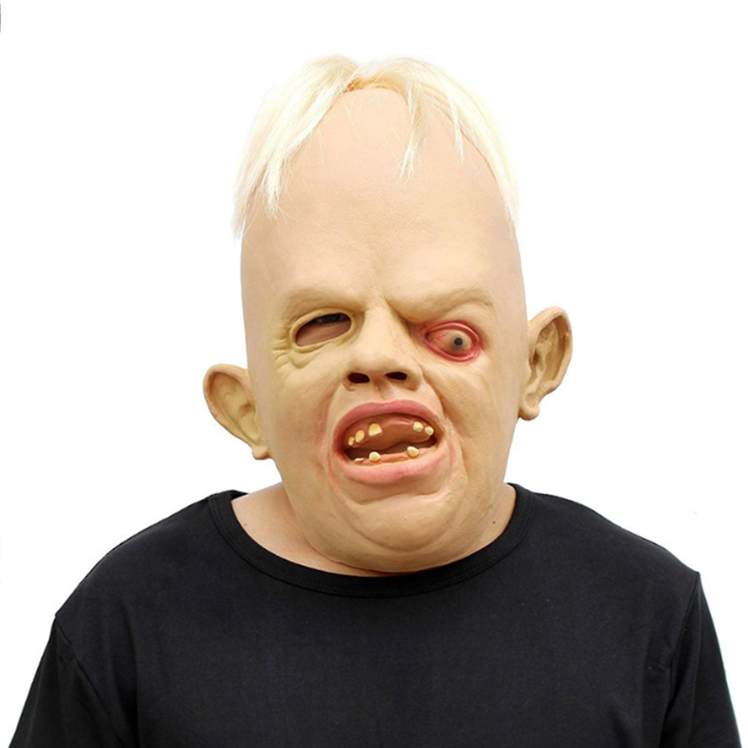 JIUHEBT Sloth Latex Mask Deluxe Goonies Halloween Fancy Dress Costume 1980's 80's