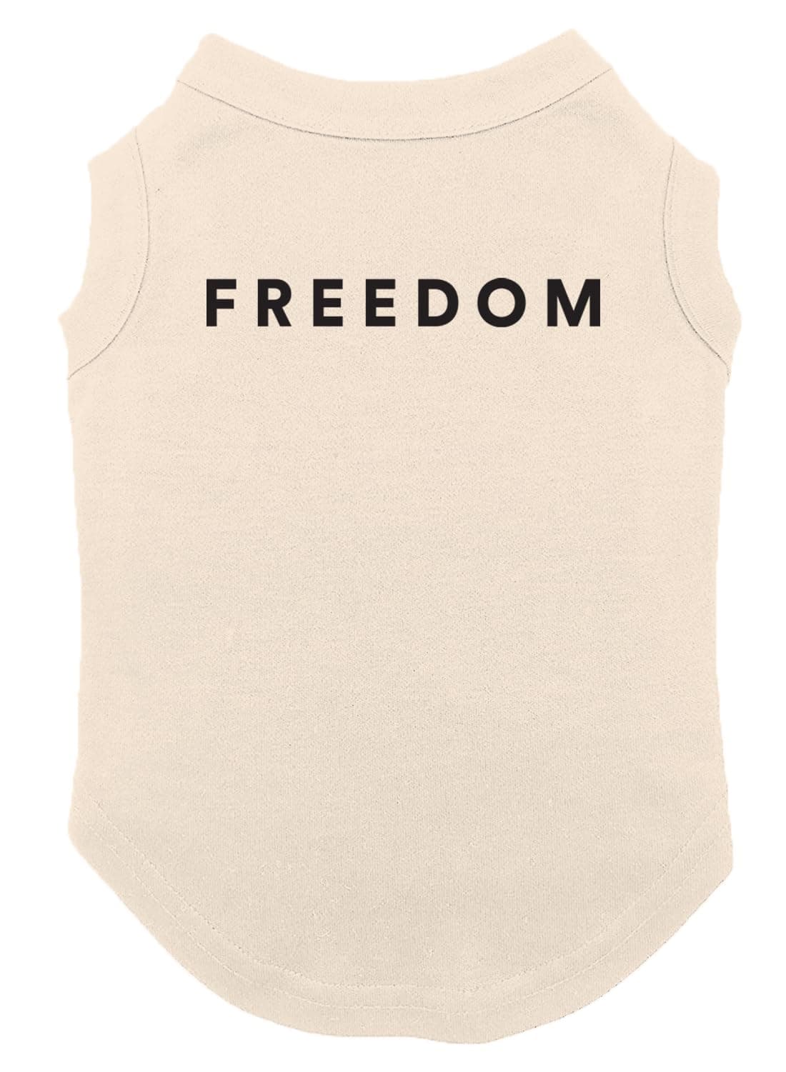 Freedom - Political Activist Memorial Dog Shirt (Natural, Medium)