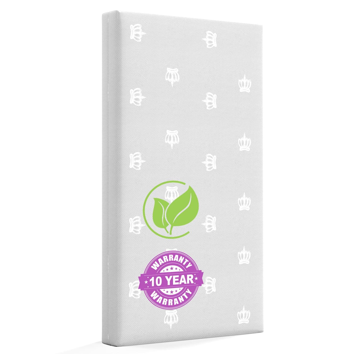 PLZOIT Breathable Crib Mattress, Dual-Sided Premium Memory Foam Toddler Mattress, Waterproof, Removable and Machine-Washable Cover, fits Standard Full-Size Crib and Toddler Bed 52" x 27.7" x 5" Gray
