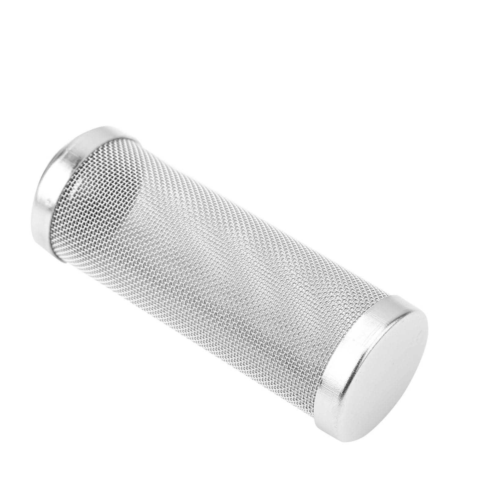 Aquarium Fish Mesh Filter Stainless Steel Net Case Cover for Shrimp and Fish - Prevents Debris Entry - Small Dia. 12mm Tube - Sturdy and Easy to Install (Small 12mm Inner Diameter)