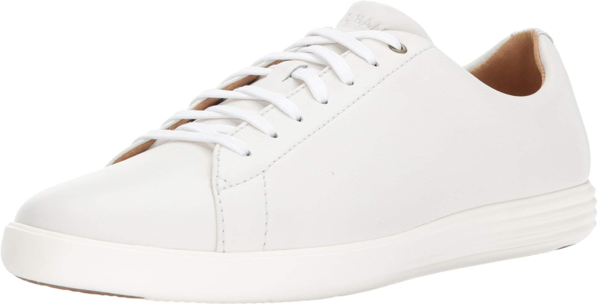 Cole Haan Men's Grand Crosscourt II, White Leather, 13-W US