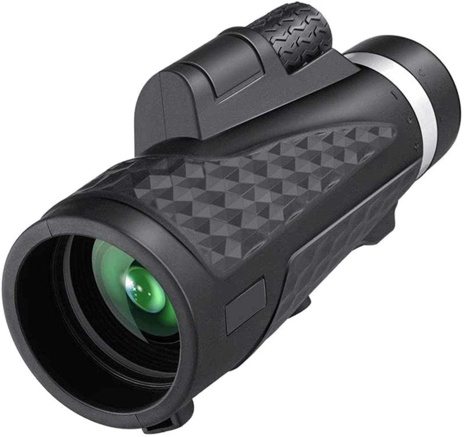 High Power Binoculars, 10x50 Monocular Telescope, Portable High Power Monocular Compact with BAK4 Prism Lens Monocular with Smartphone Adapter for Adults Kids Bird Watching Concerts for