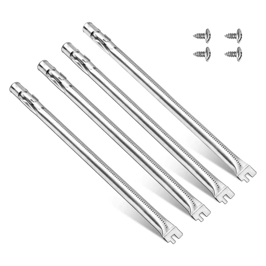 7620 7621 Flavorizer Bars for Weber Genesis 300 Series, E310, S310, E320, E330, S330, EP310, EP320, EP330 Grill with Front-Mounted Control (62752-4, Silver)