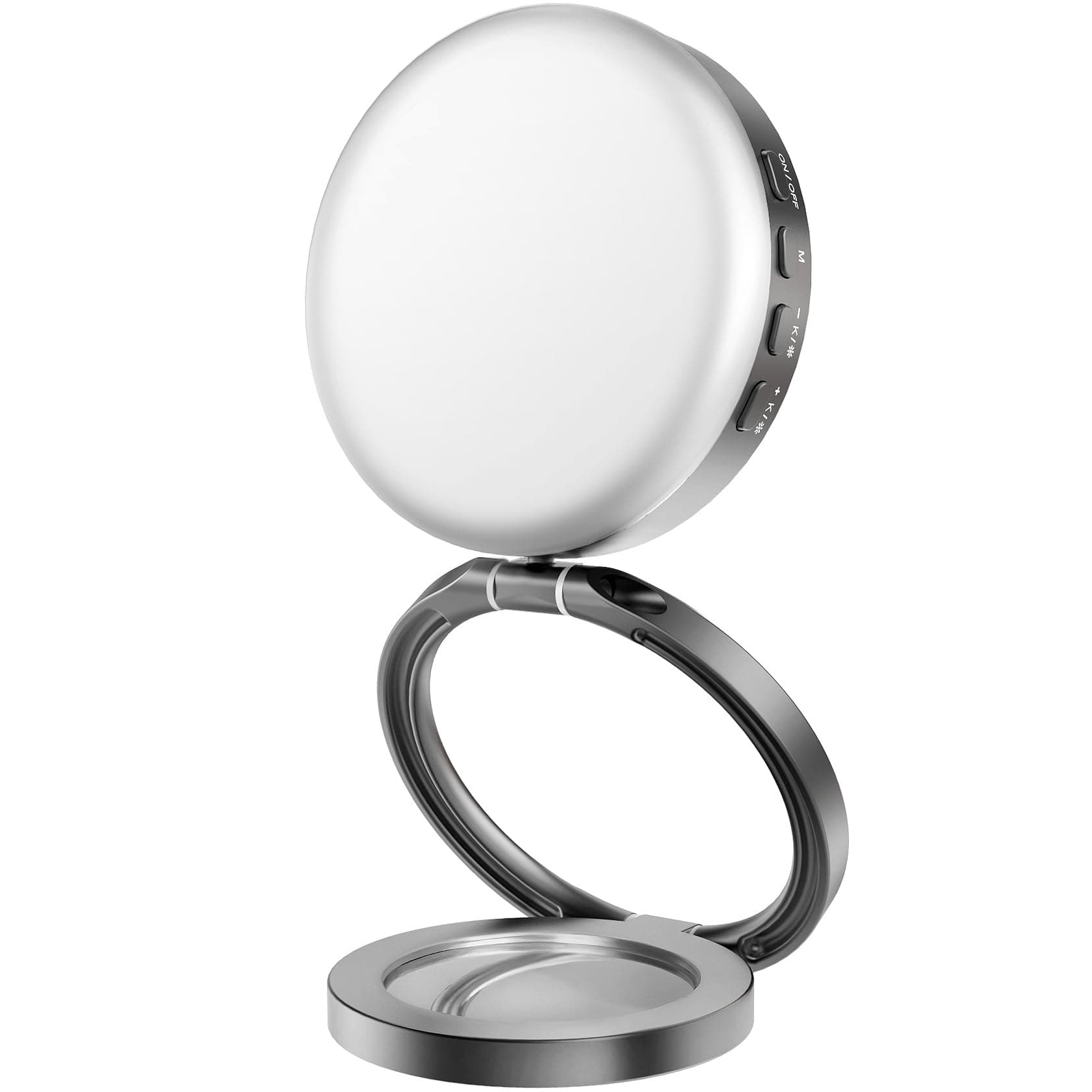 AURIANI Magnetic Selfie Light,Portable Selfie Ring Light for Phone & iPhone,LED Fill Light for Photography,Video,Makeup,TikTok,Vlog (A1 Grey)