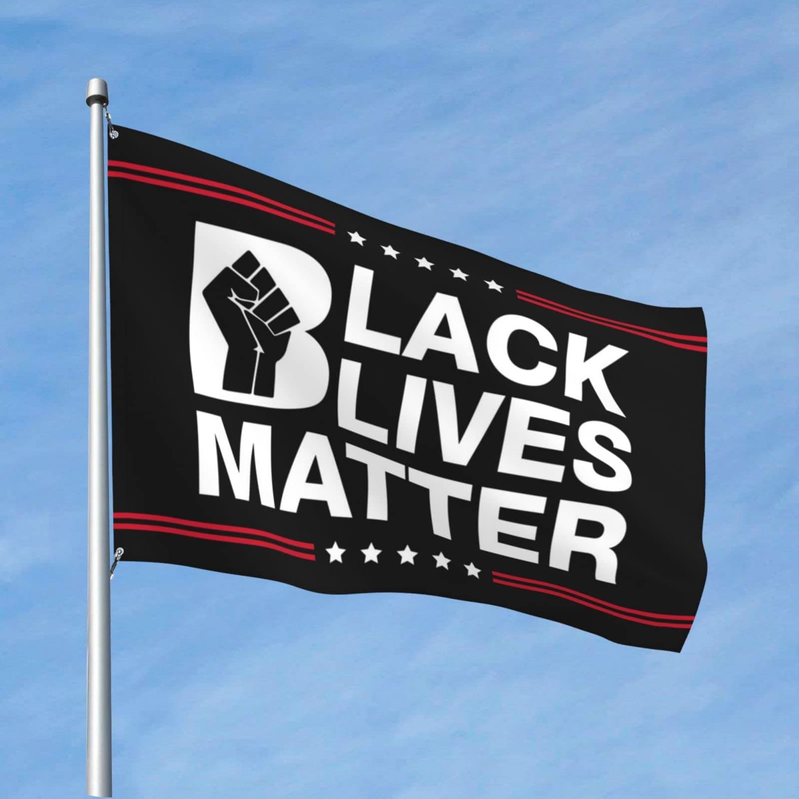 Funny Room Decor Black Lives Matter Blm Flag For The Boys Flag Porch Sign (Size : 152X244CM)