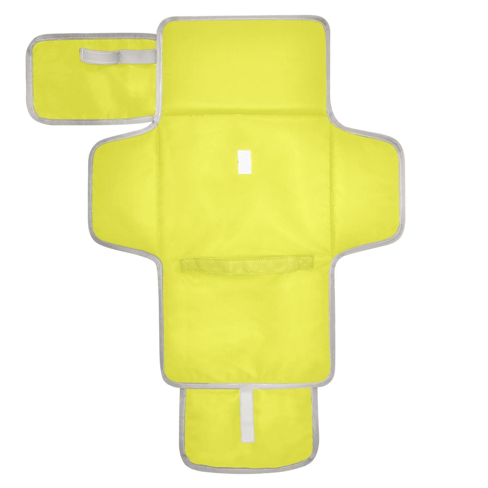 Yellow Portable Changing Pad for Unisex Baby Toddler Waterproof Foldable Baby Changing Mat with Pillow & Shoulder Strap Baby Diaper Clutch for Dresser Gift Home Traveling Walking Hiking