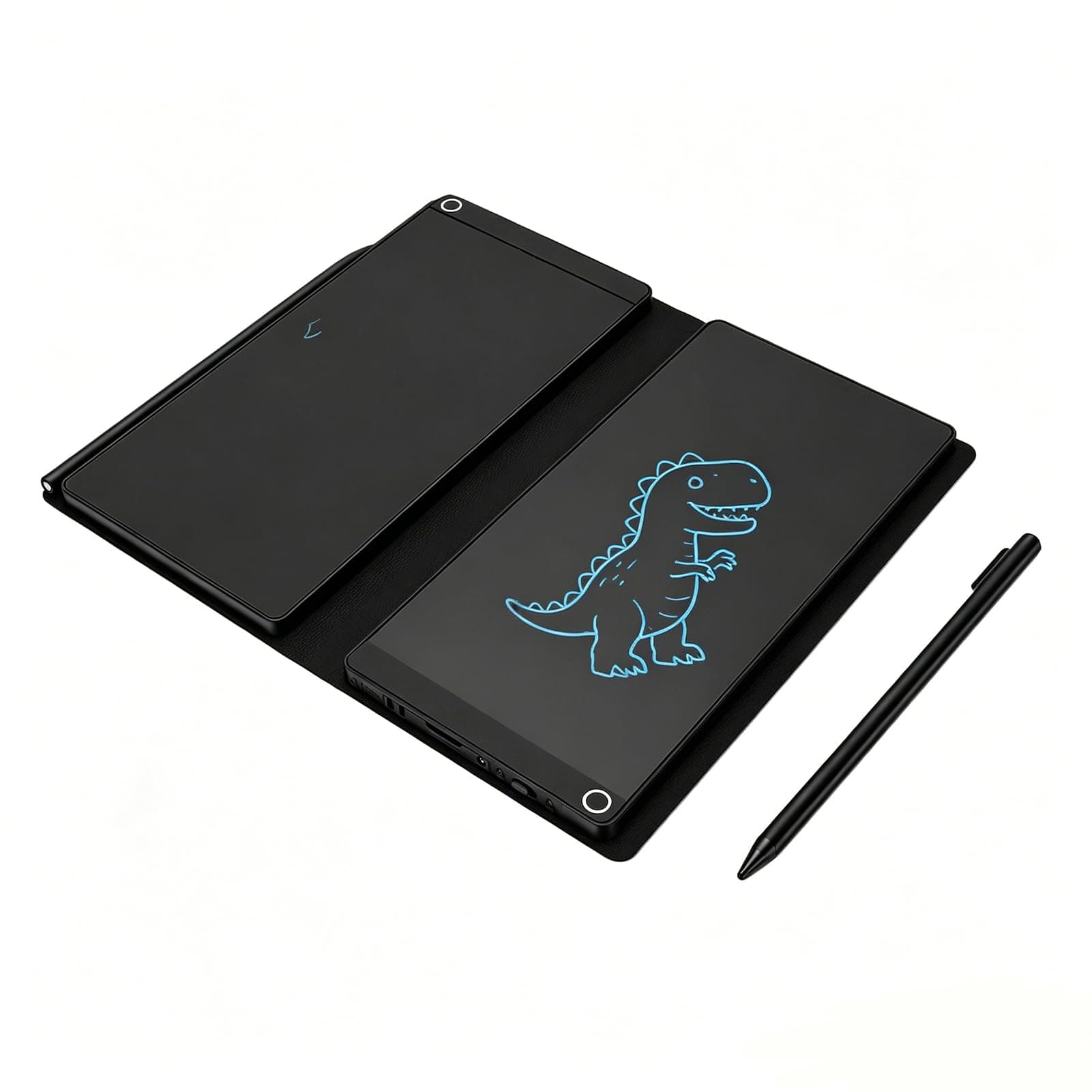 YUEHISY 6.5" Double Sided LCD Writing Tablet, Reusable Digital Scratchpad with Magnetic Writing Pen, Eye Care Pressure Sensitive, for Office School Home Doodle