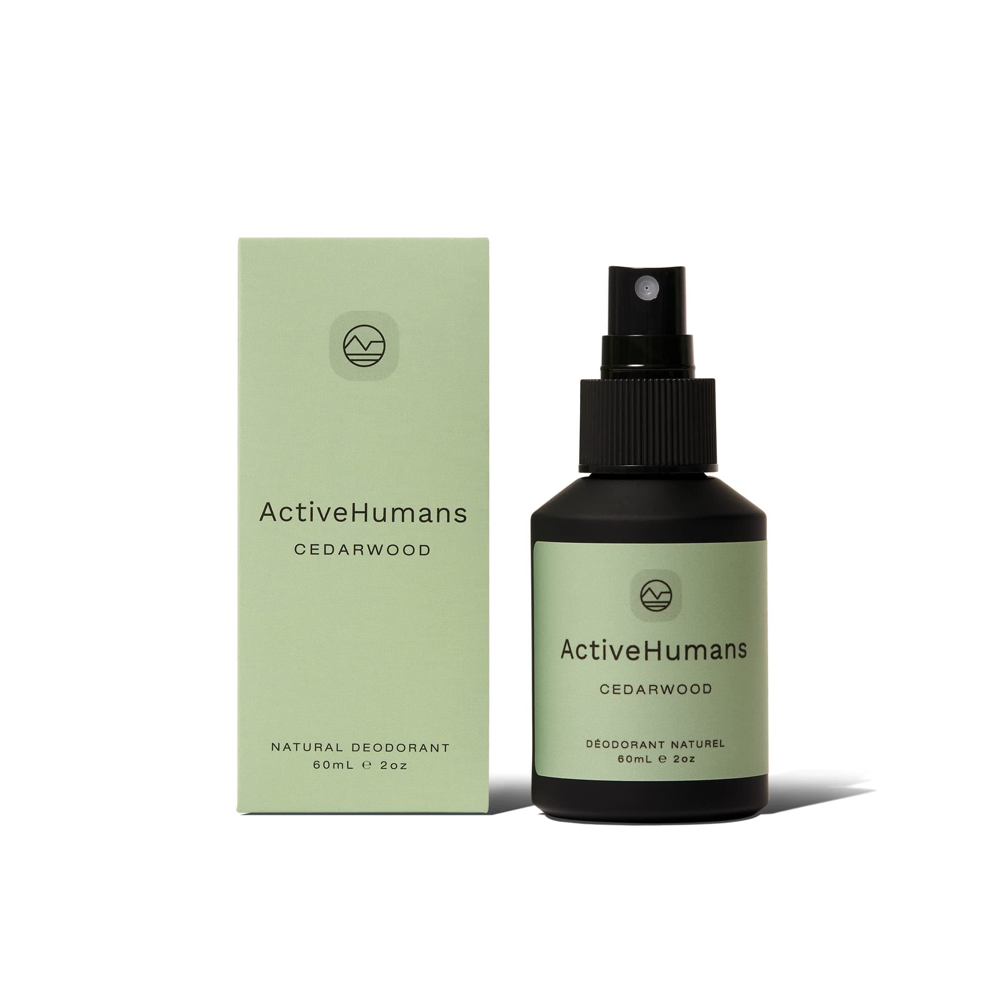 Spray Deodorant for Active Humans, By Active Humans, Workout Approved, Co-Ed Scents, Health Conscious Formula, Made in Canada