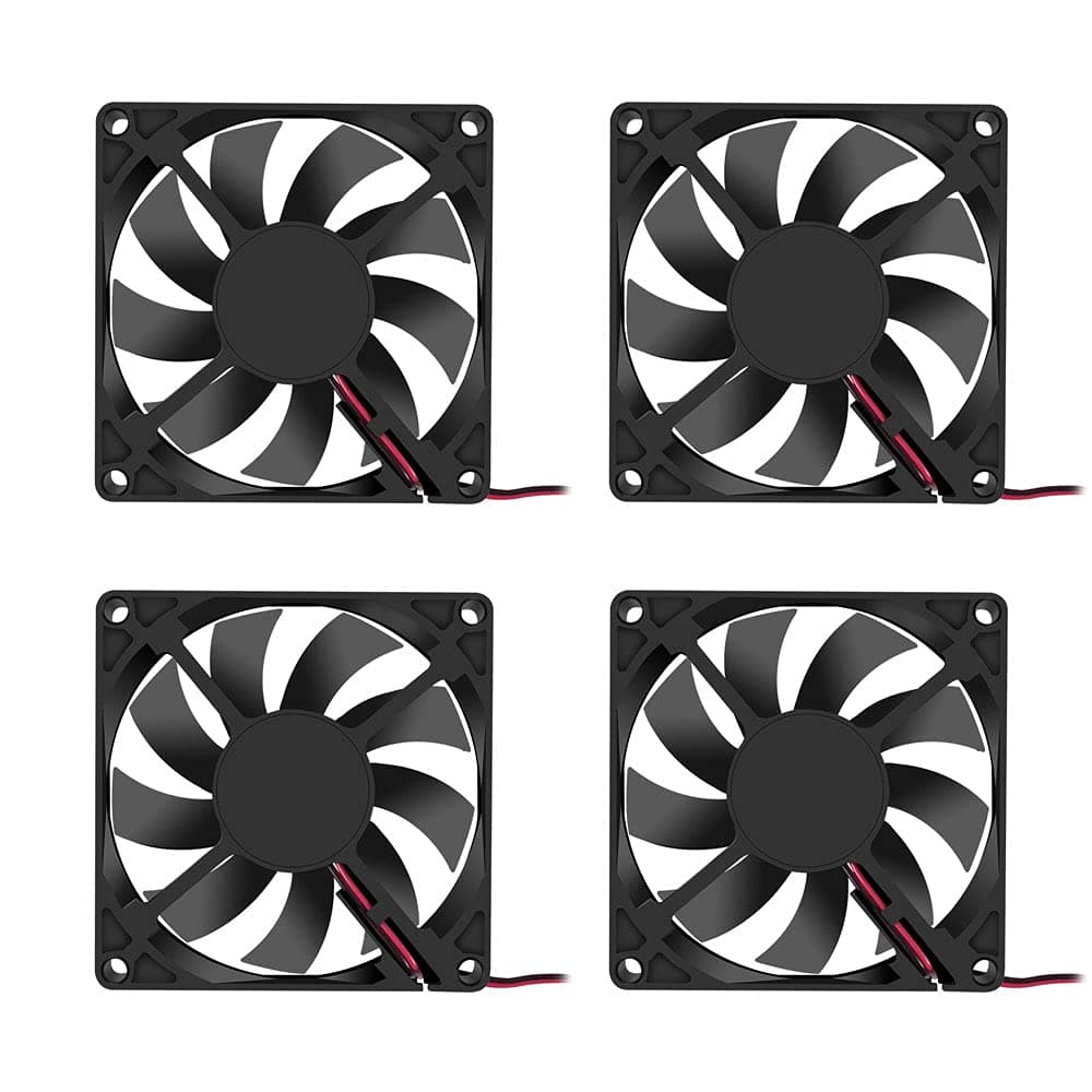 4Pcs DC 24V 8015 Fan 3D Printer 80x80x15 Brushless Cooling Fan 80MM for Makerbot for Ardu ino 3D Printer PC CPU Computer Case Fan Cooler