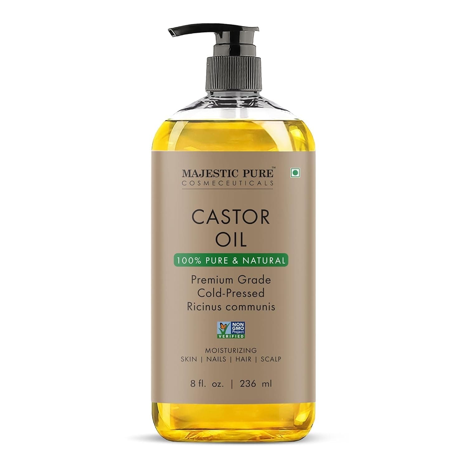 Majestic Pure Castor Oil - 8 Fl Oz