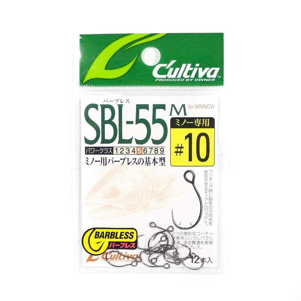 Owner SBL-55M Single 55 Barbell (for Minnows) 10 11611