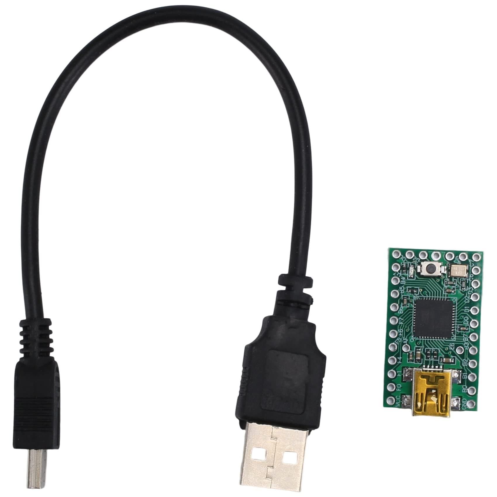 Mautacly Teensy 2.0 USB AVR Development Board ATMEGA32U4 Expansion Board with Data Cable for