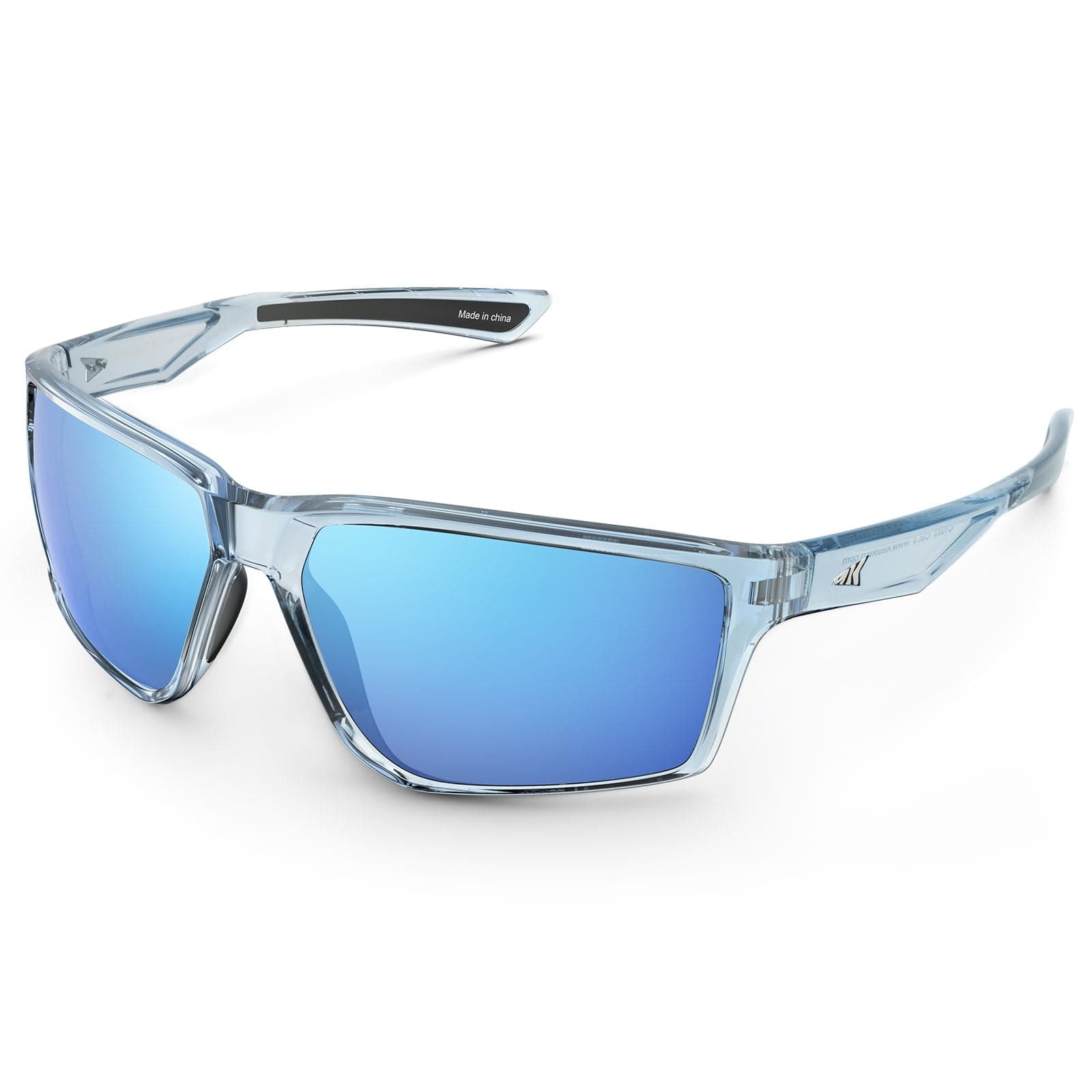 KastKing Osage Polarized Sport Sunglasses for Men and Women, Wrap Design