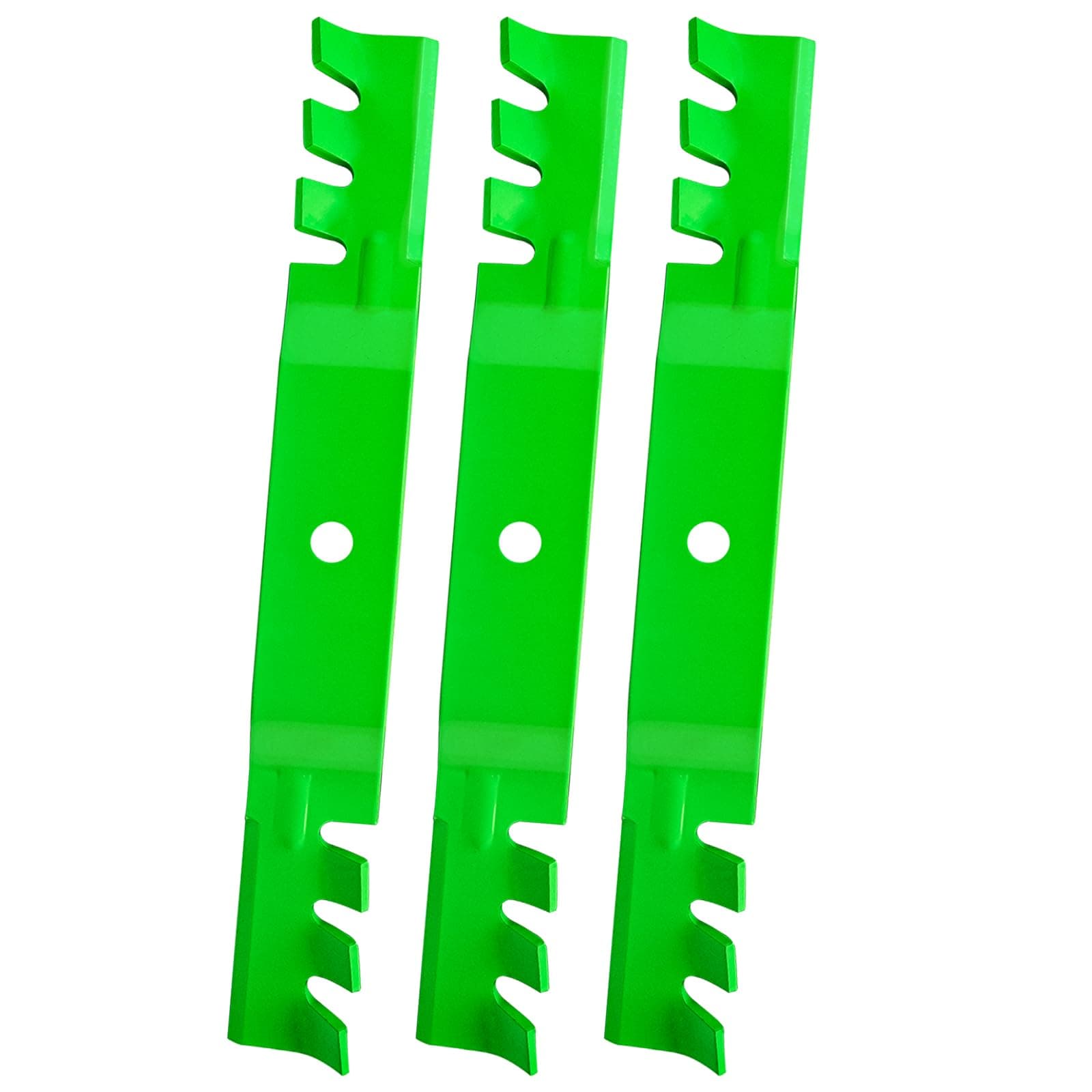 JYLEYJ 110-6837-03 115-5059-03 Mulching Blades Fit for Toro 50" Decks Time Cutter SS5000 SS5060 MX5050 MX5060 Z5000 Zero Turn Mower Replace 112-9759-03 112-9759 115-5059, 3 Pack