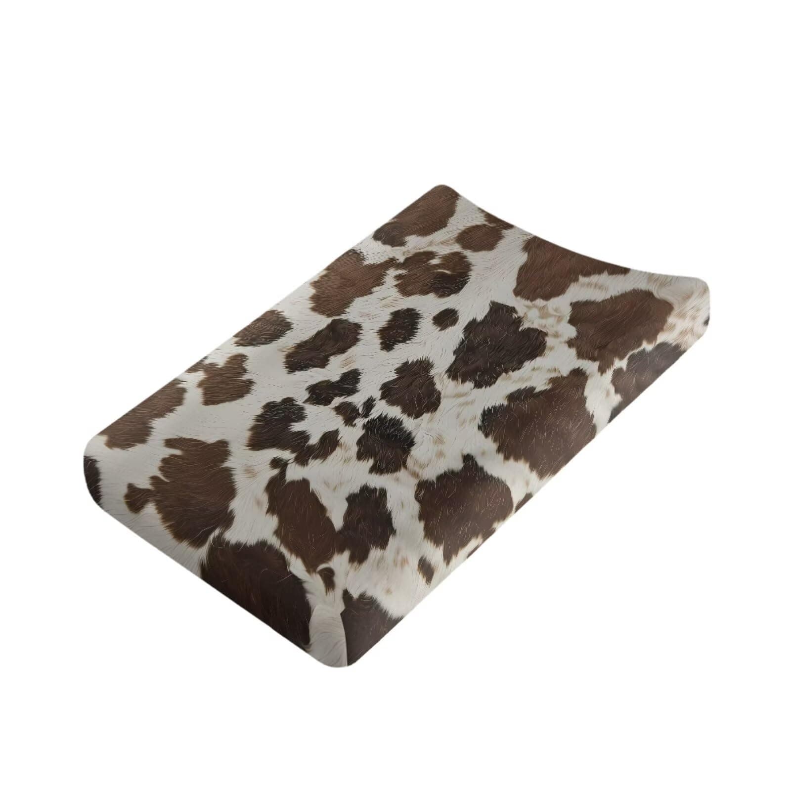 HUISEFOR Cow Print Changing Pad Cover for Baby Soft Diaper Change Table Covers with Elastic Edge Easy to Install Nursery Decor