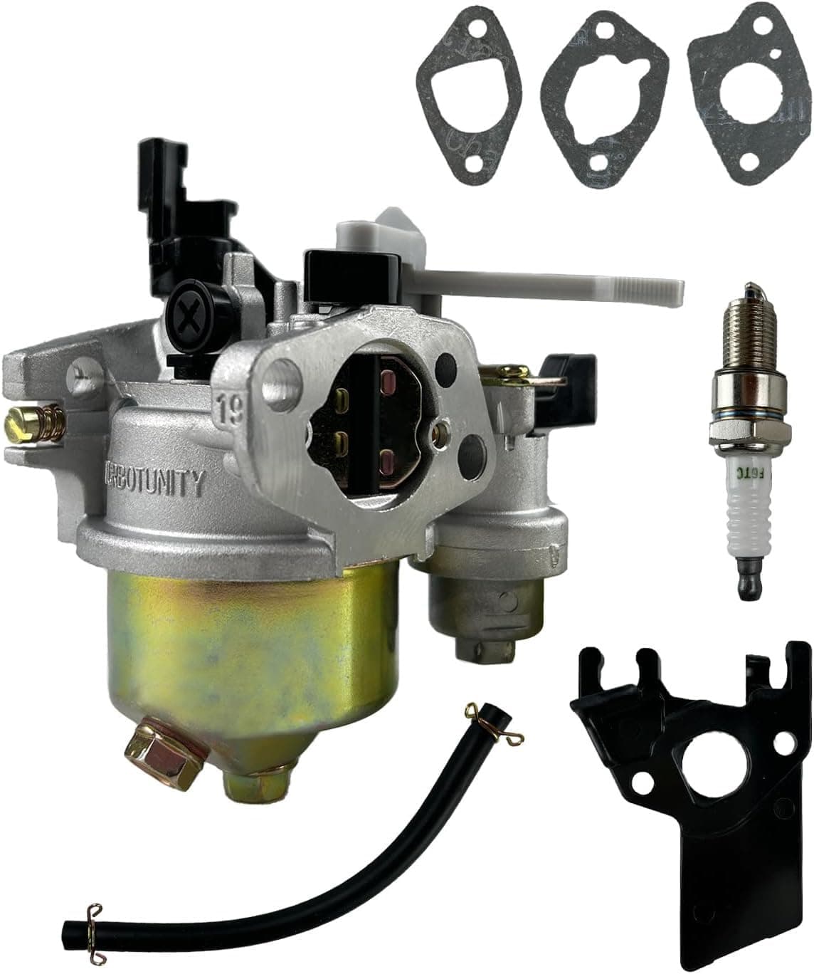 TURBOTUNITY 196cc 212cc Carburetor Predator 212 60363 69730 Honda gx160 gx200 5.5HP 6.5HP 7HP 16100-Z0T-911 Coleman Ct200u ex Bt200x Kt196 Mb165 Mb200 Mini Bike Go Karts