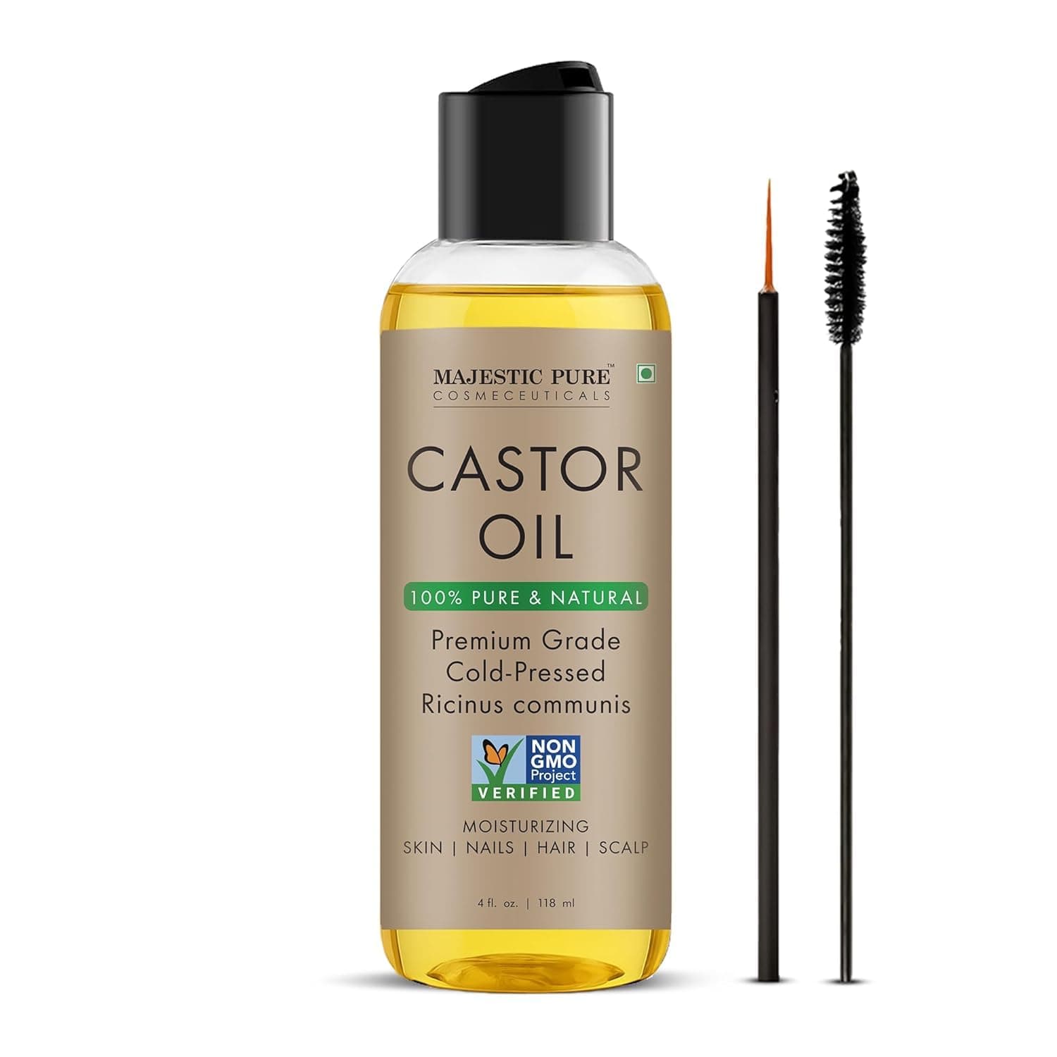 Majestic Pure Castor Oil - 4 Fl Oz