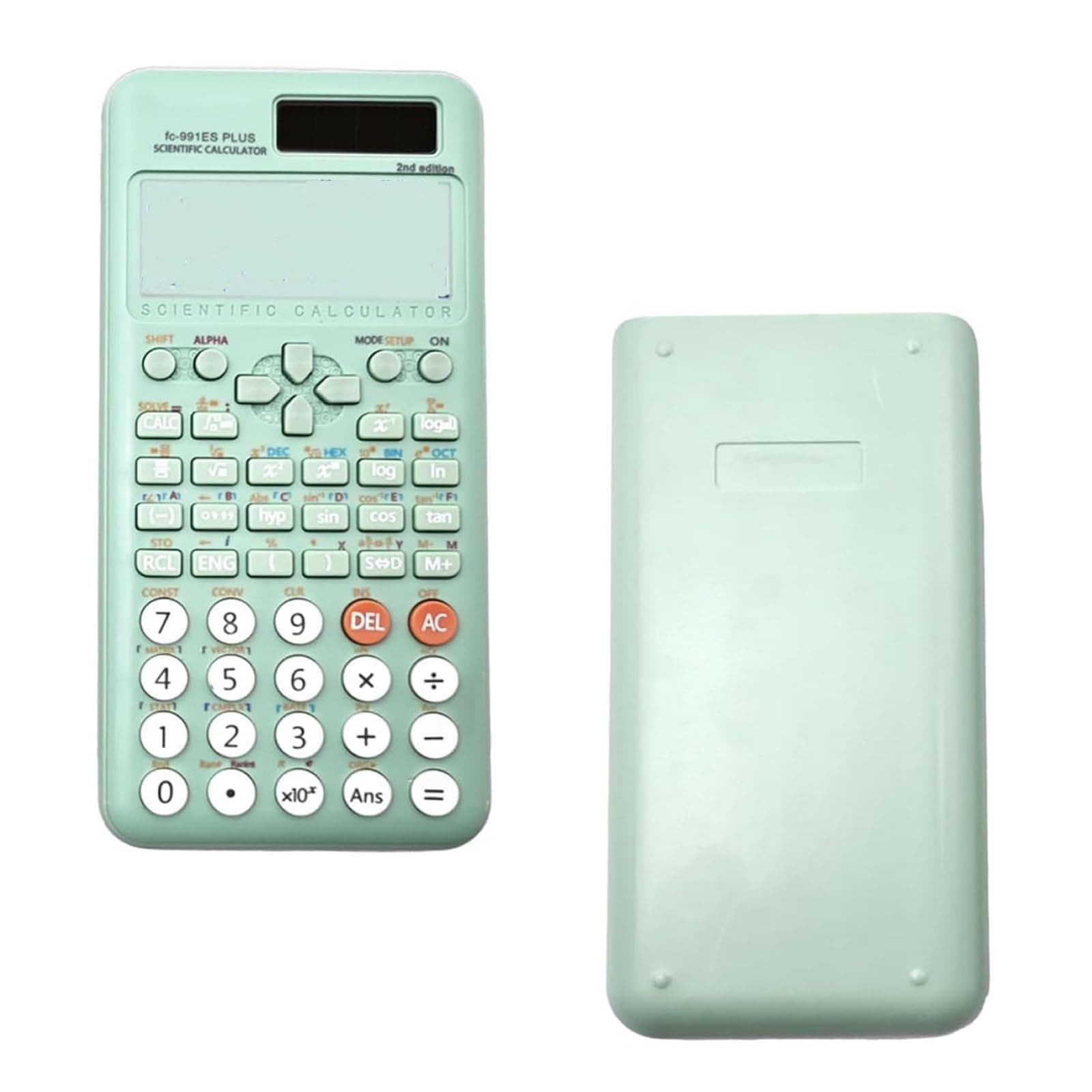 Scientific Calculator for FC-991ES Plus-2nd Edition Scientific Calculator with 417 Functions for School Supplies Students Teachers Business Office Home,Green