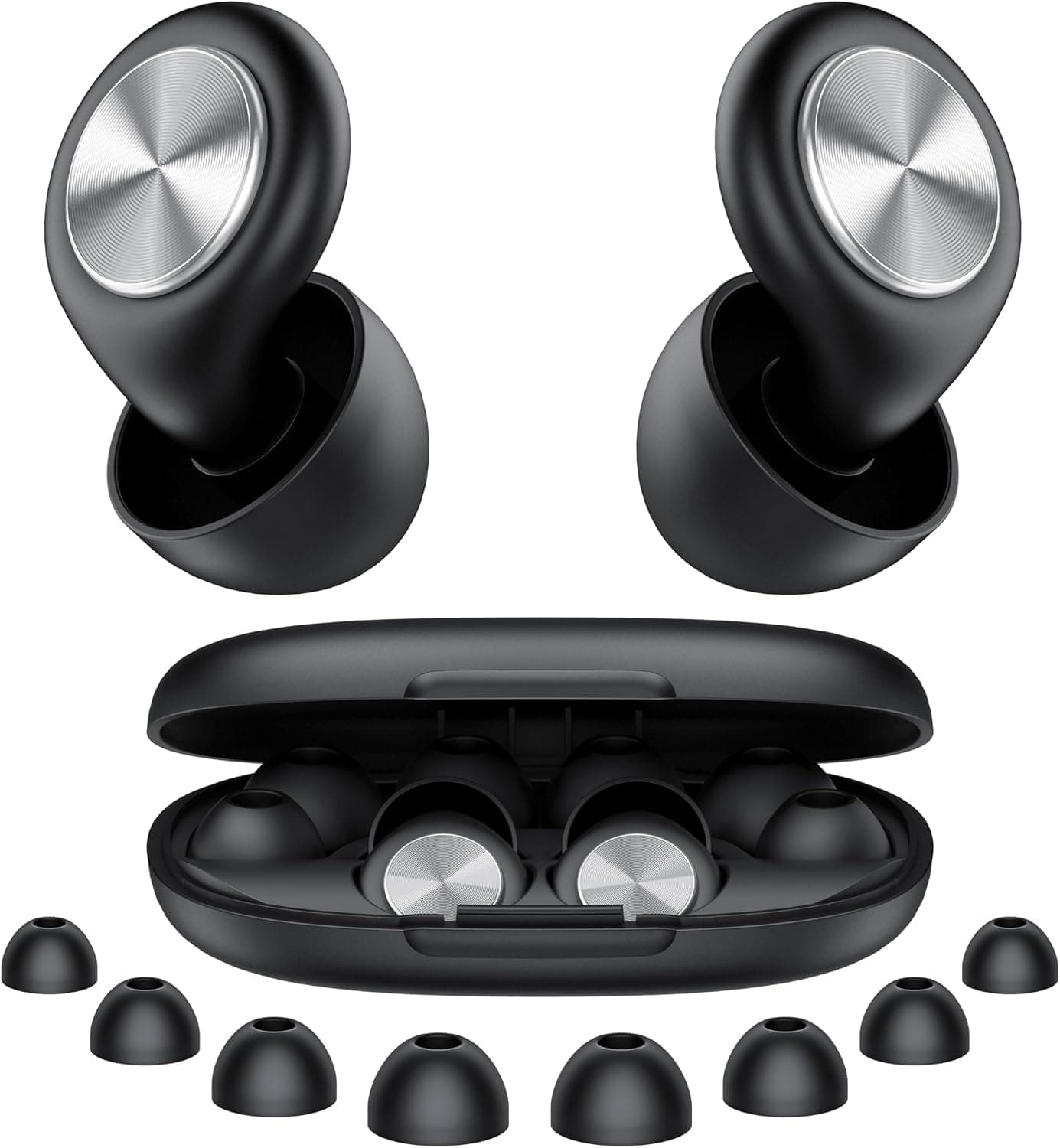 Ear Plugs for Sleeping Noise Cancelling 45dB with 8 Eartips