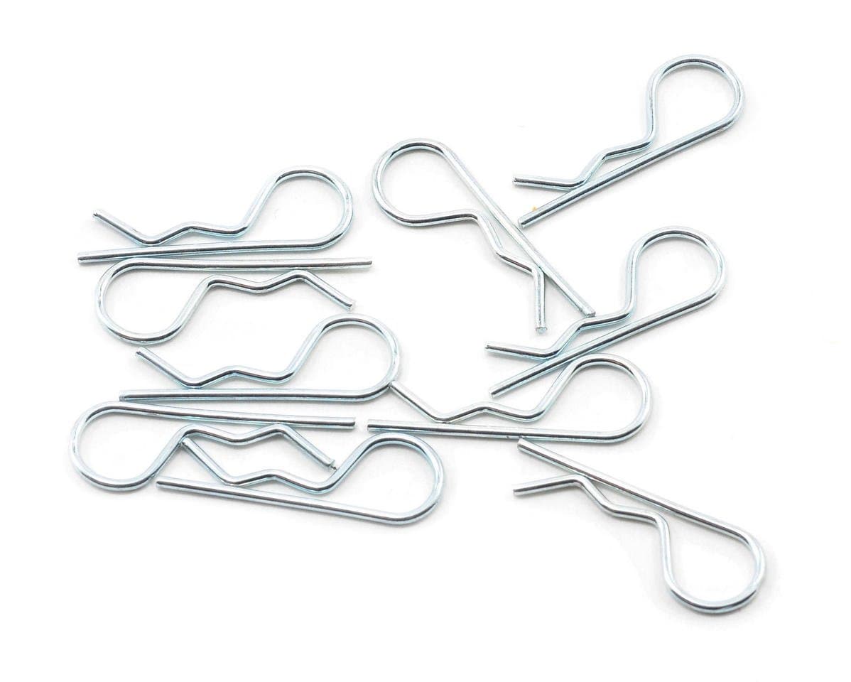 Racers Edge 1075 Universal Body Clips, 10-Piece