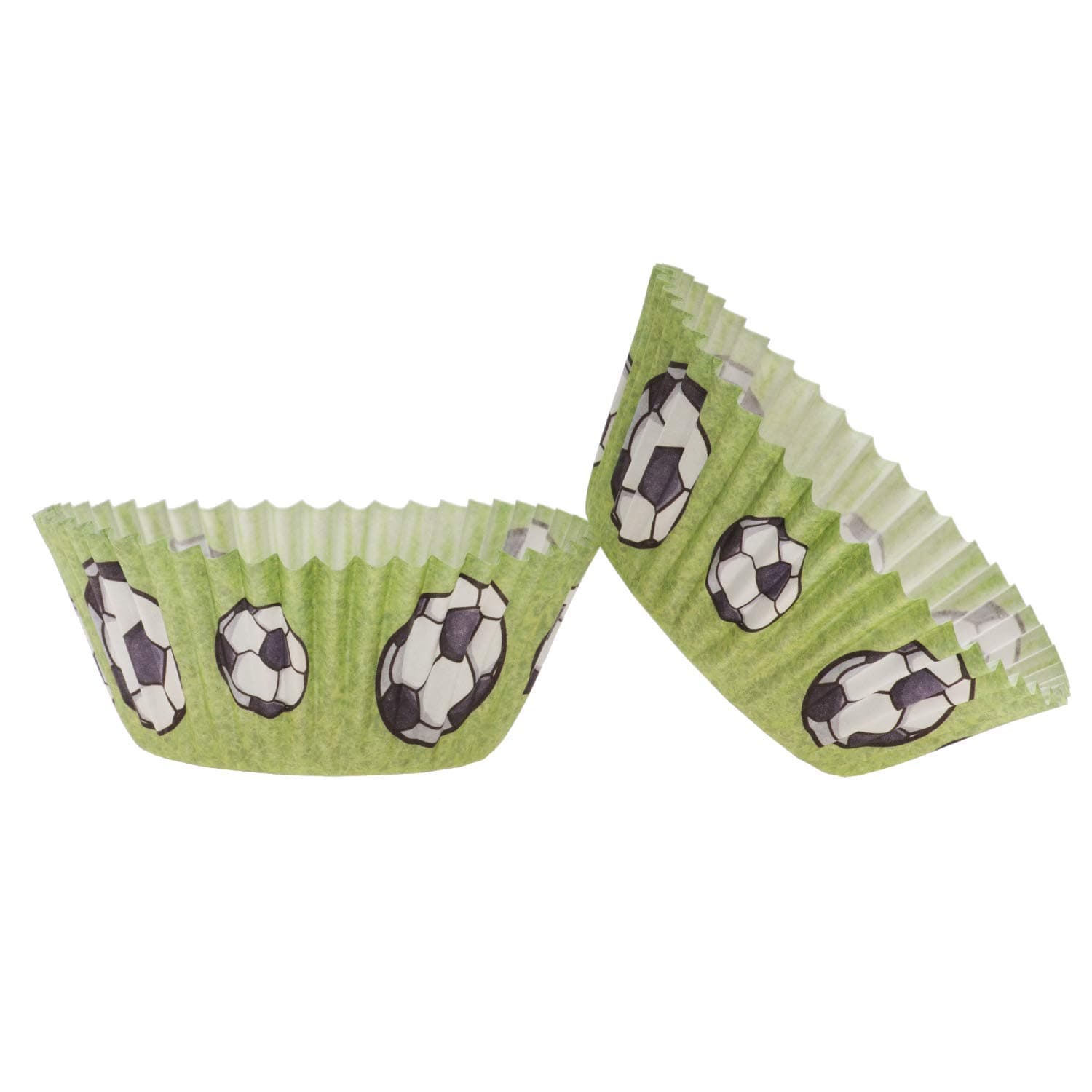 Dekora Futbol Muffin Moulds 25 Paper Cupcake Cases