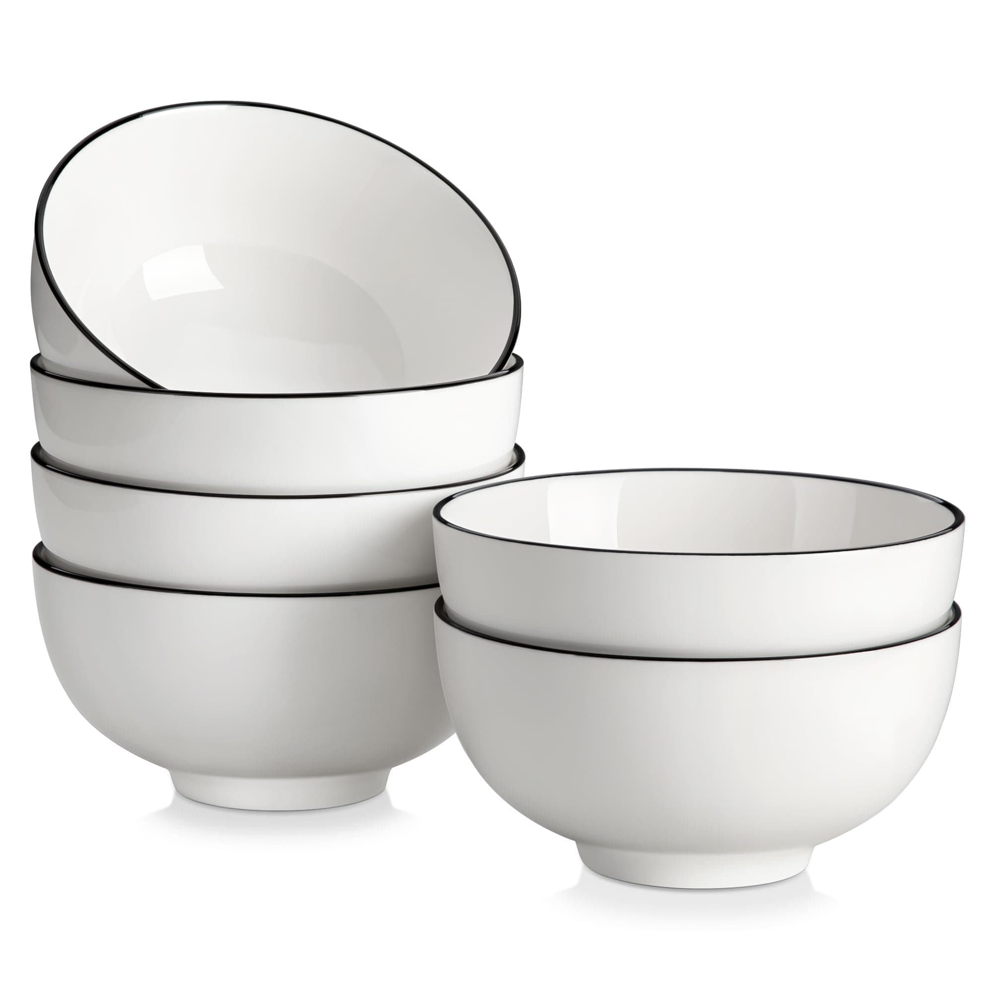 MALACASA Series Regular Bowls Set