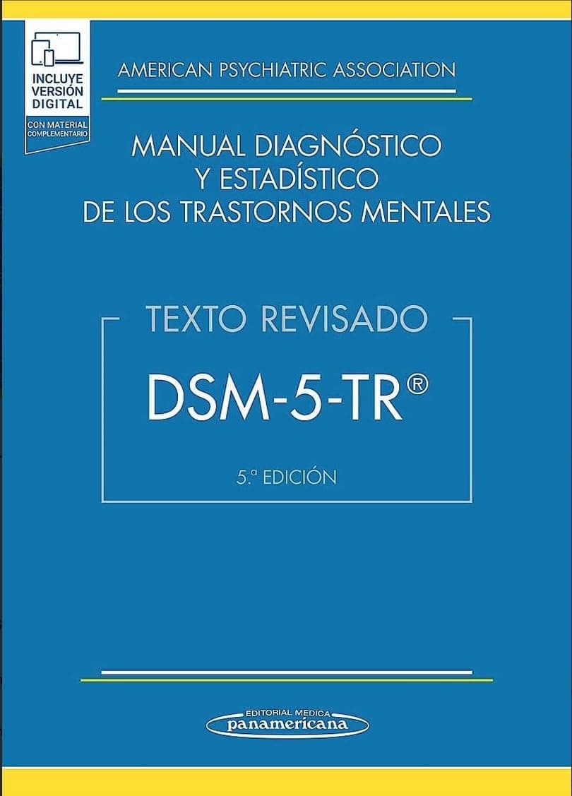 DSM-5-TR Manual Diagnóstico y Estadístico de los Trastornos Mentales