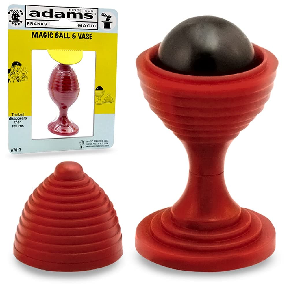 Magic Ball & Vase By Magic Makers - Classic Novelty Magic Trick Toy